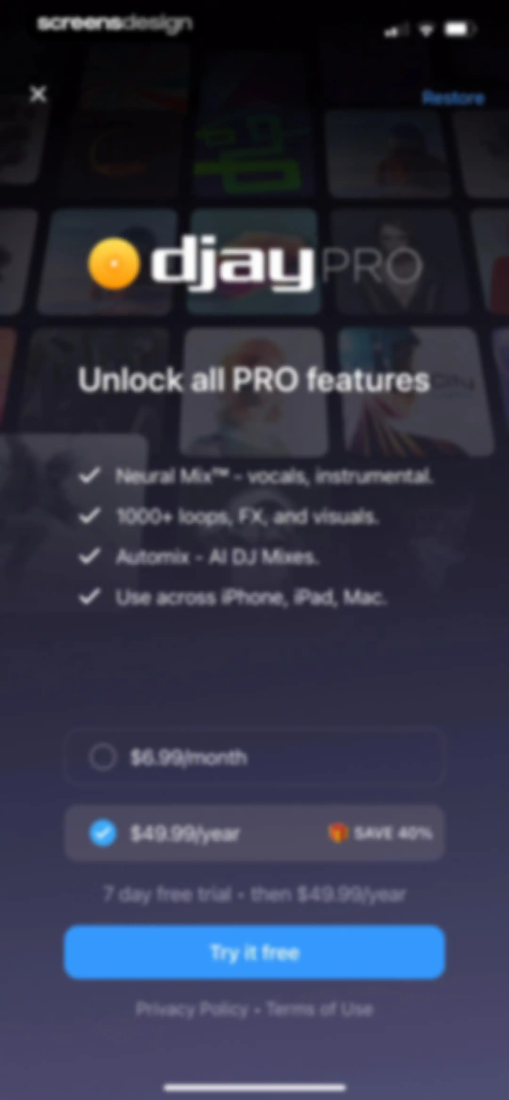 djay - DJ App & AI Mixer screen 8