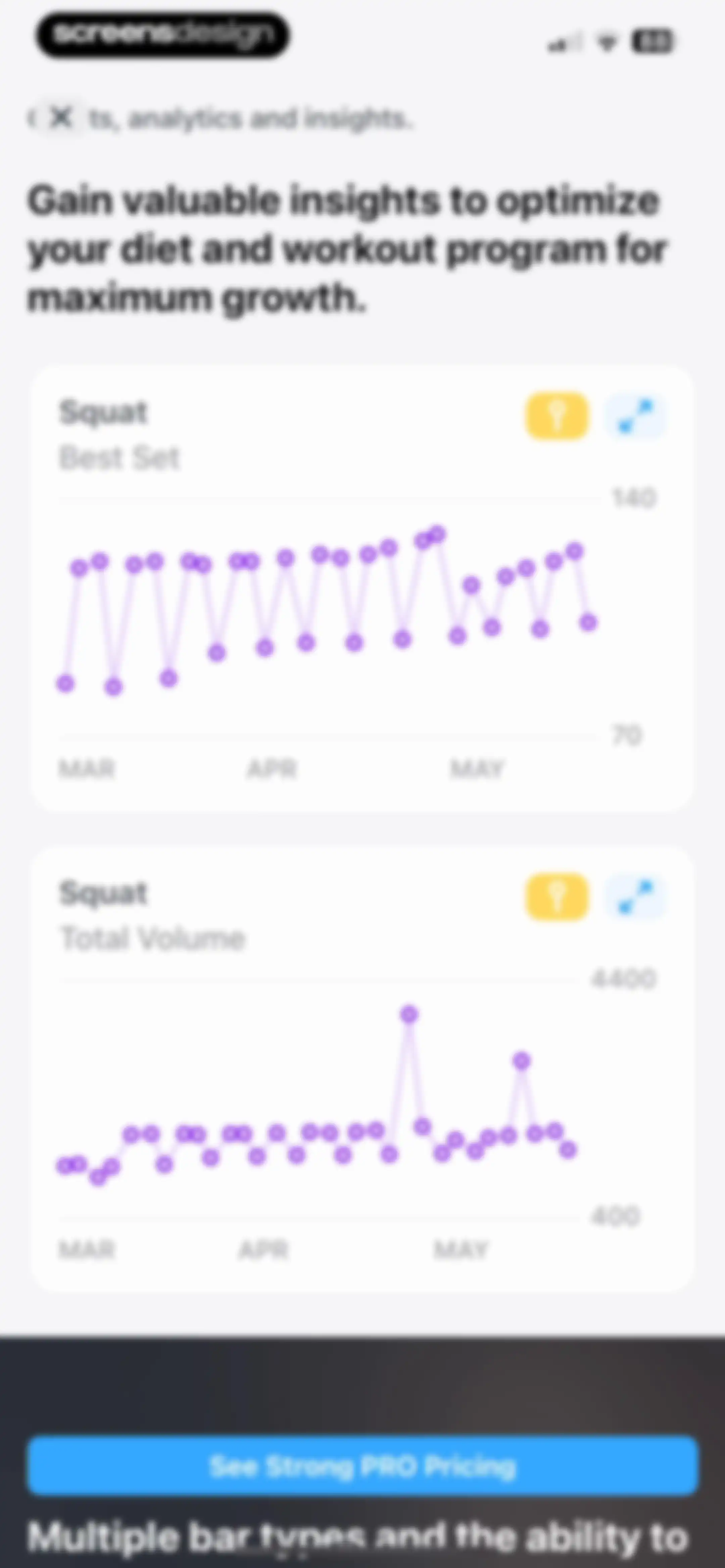 Strong Workout Tracker Gym Log screen 17