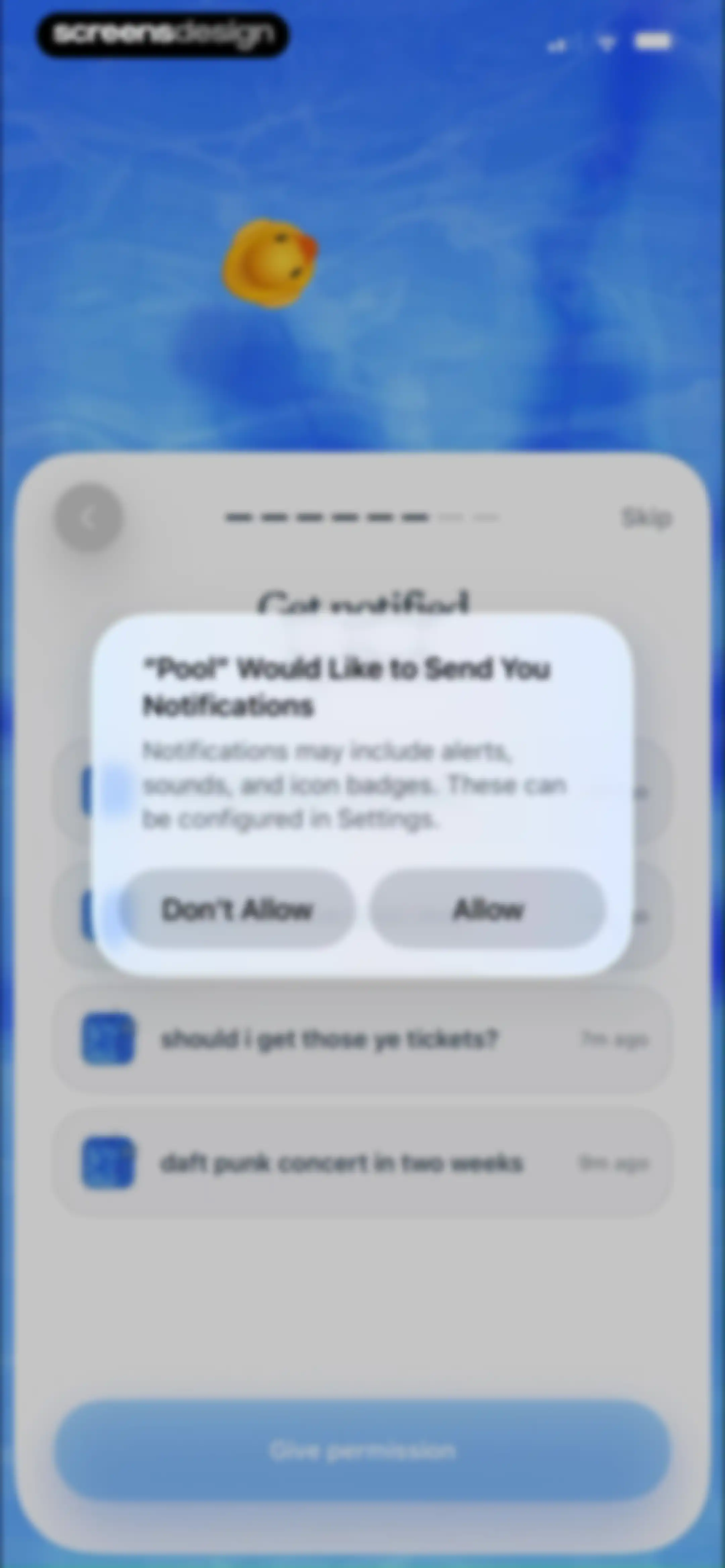 Pool, the screenshot app screen 16