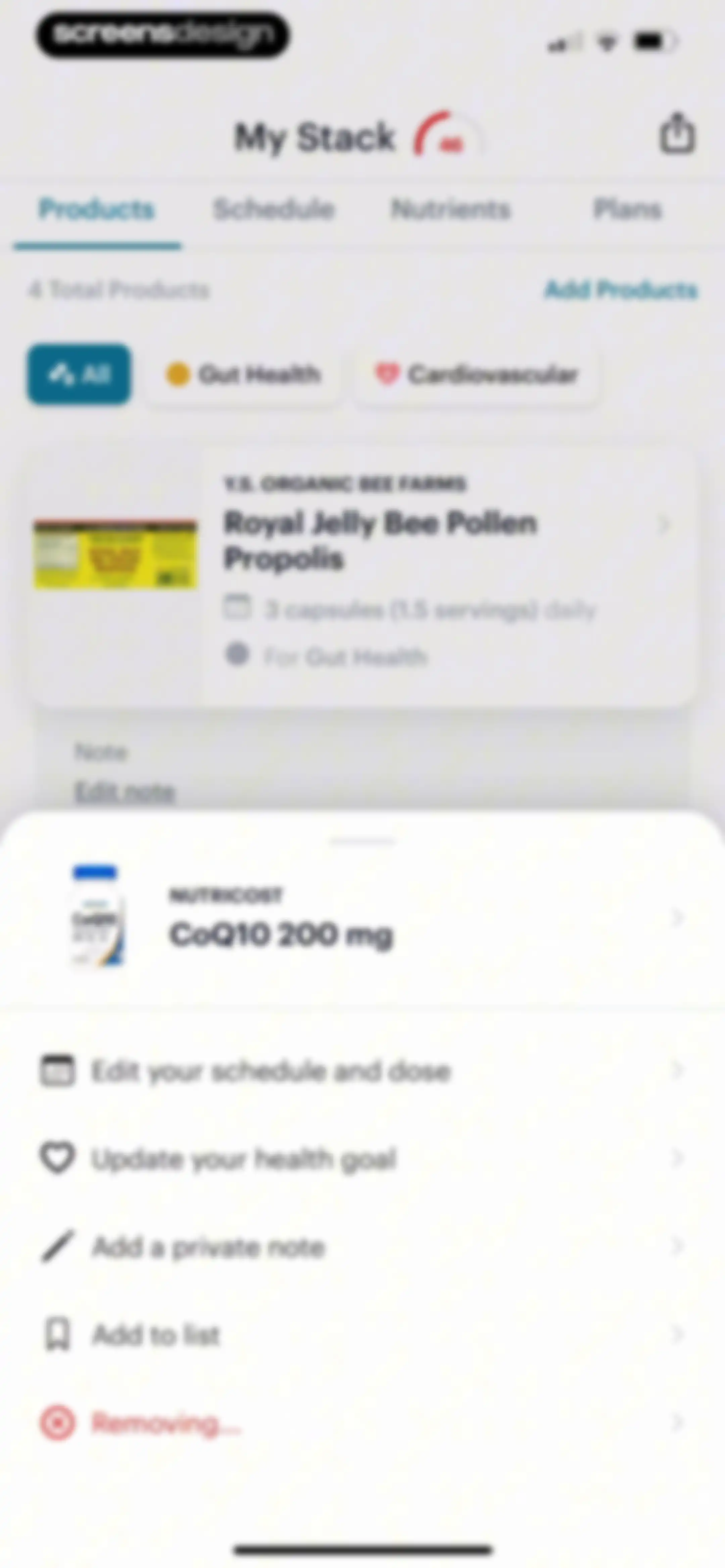 SuppCo: Supplement Scanner screen 95