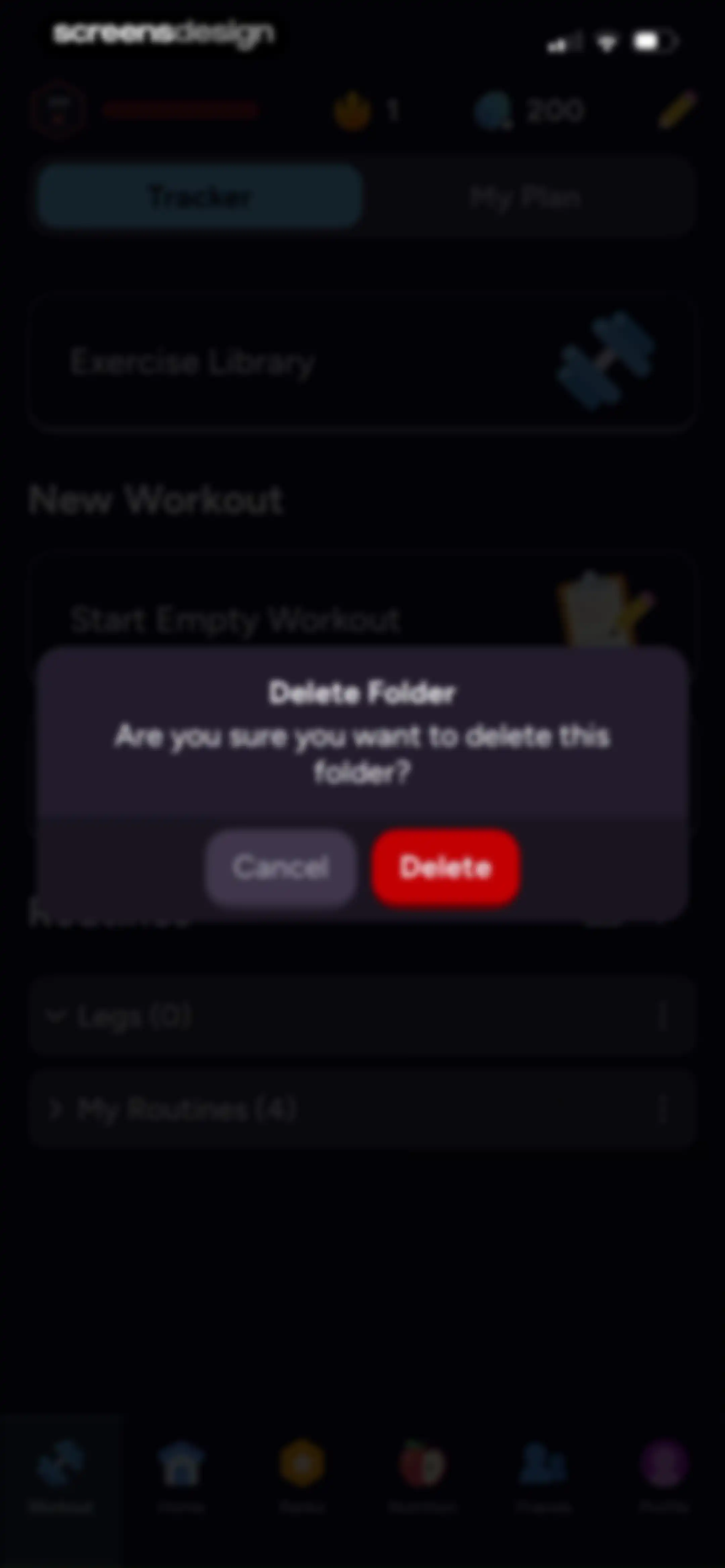 Liftoff - Ranked Gym Workouts screen 169