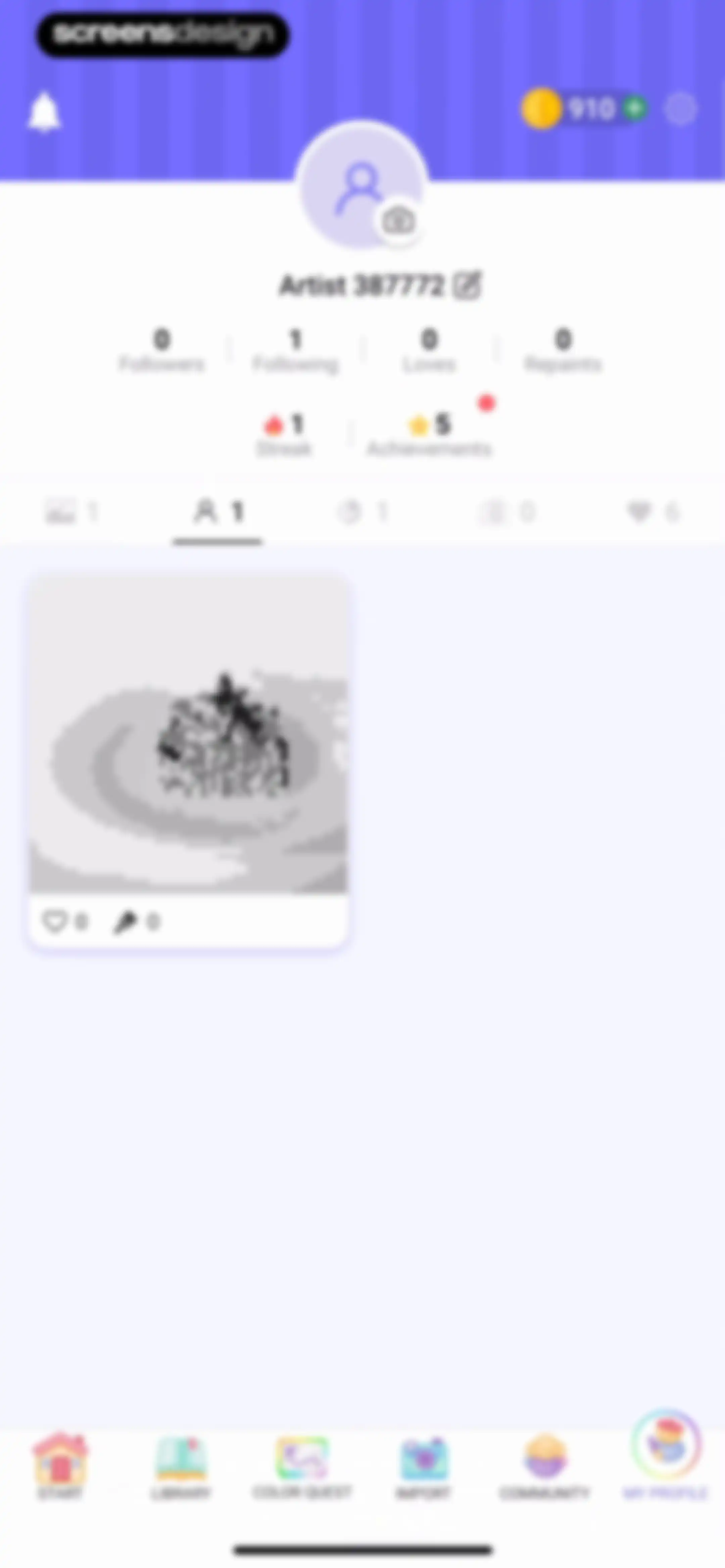 Color by Number：Coloring Games screen 87