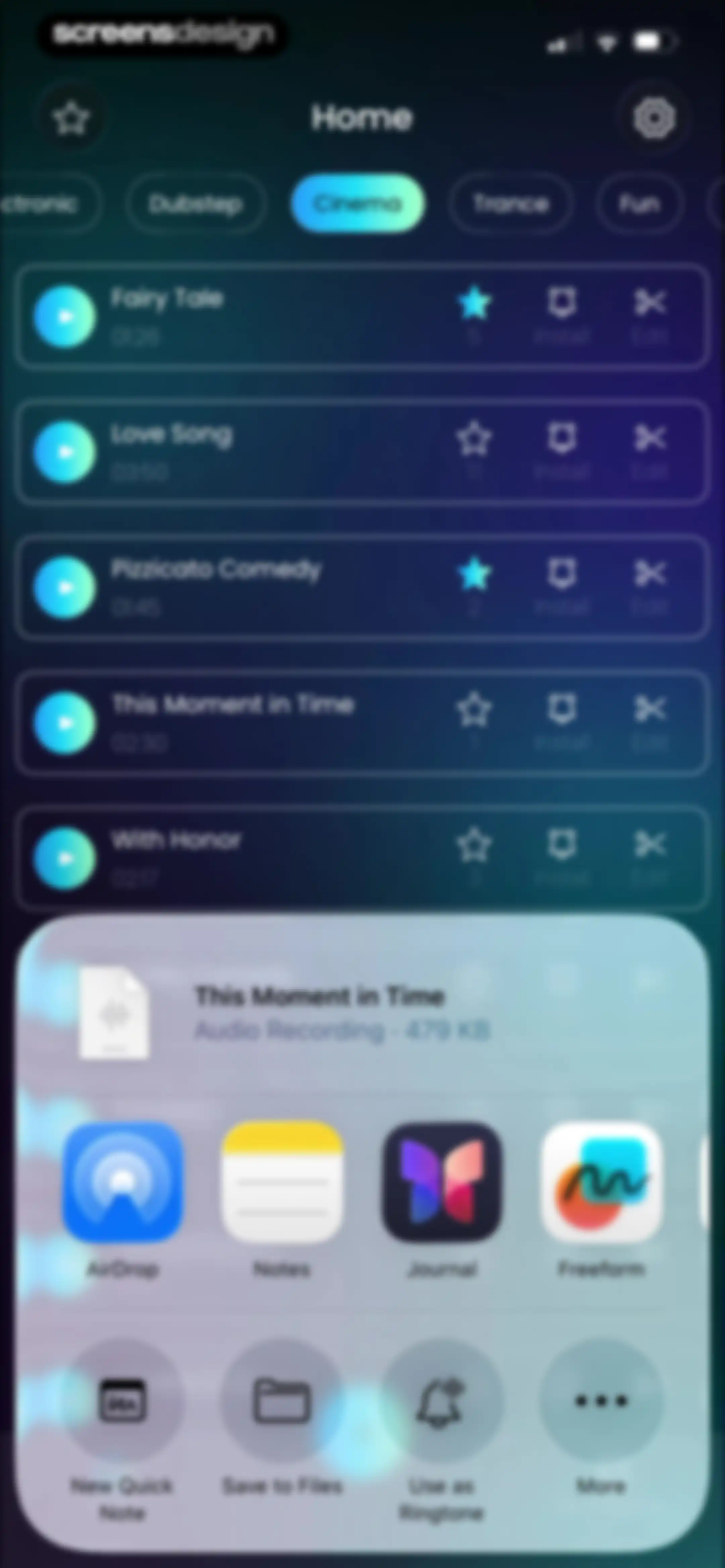 Garage Ringtones for iPhone screen 19