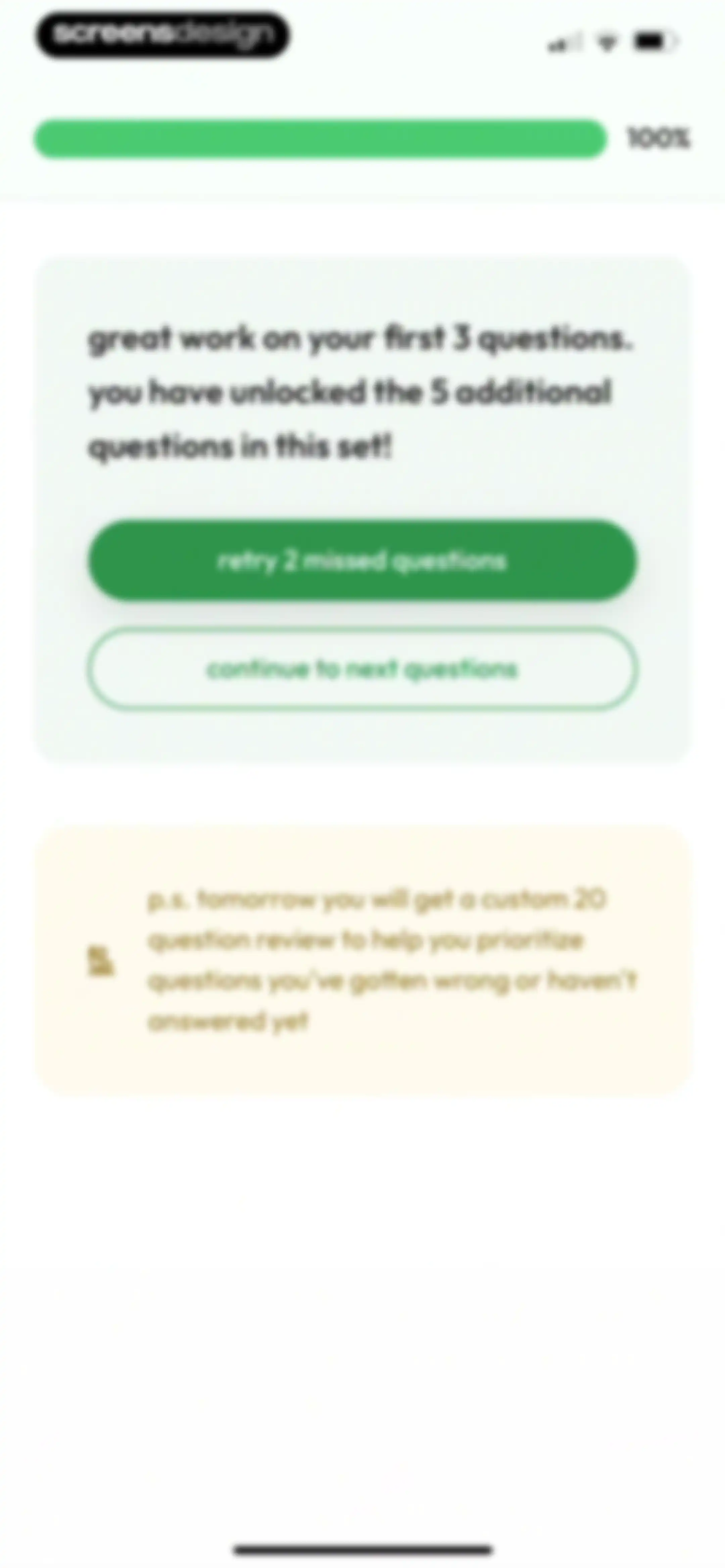 Jungle: AI Flashcards & Quiz screen 21