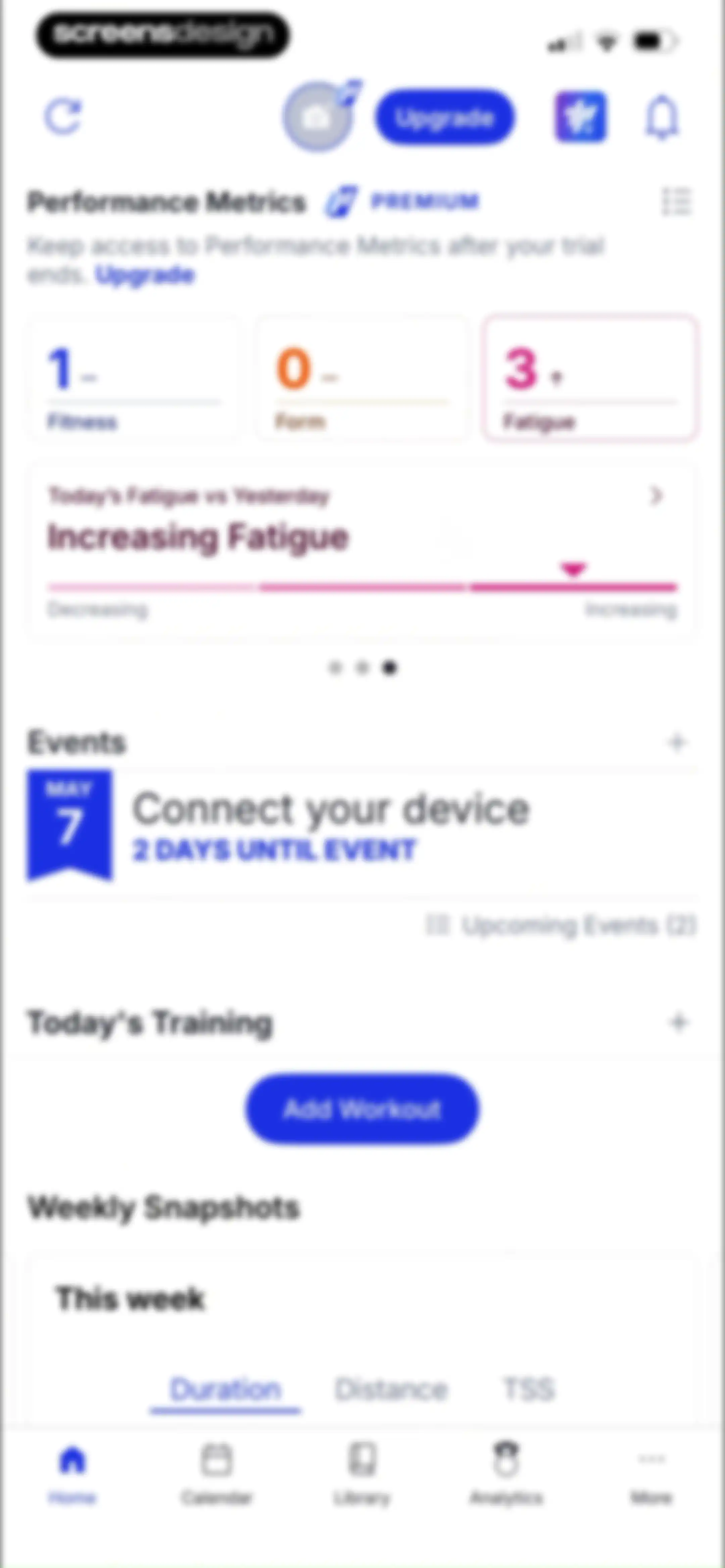 TrainingPeaks: Plan Train Lift screen 15