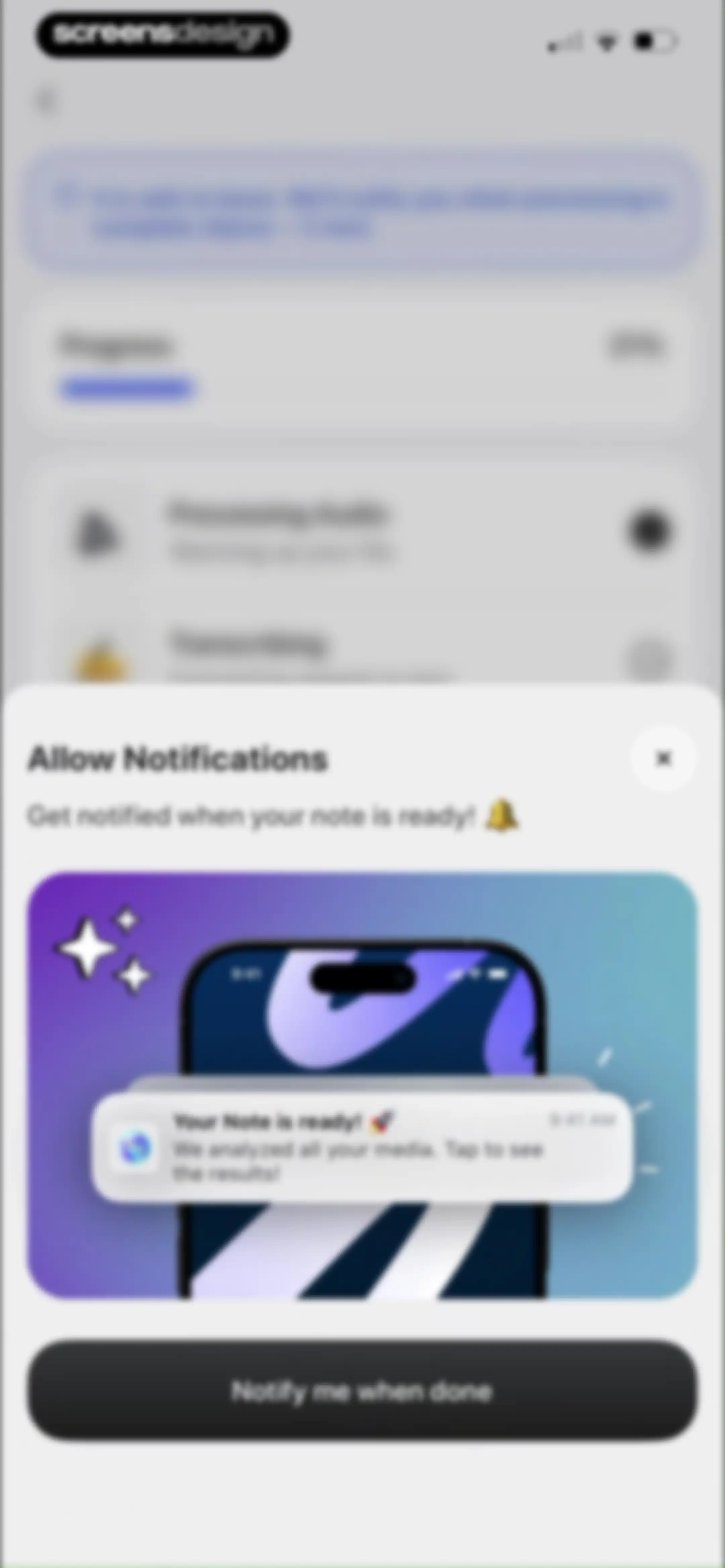Notee: AI Note Taker screen 30