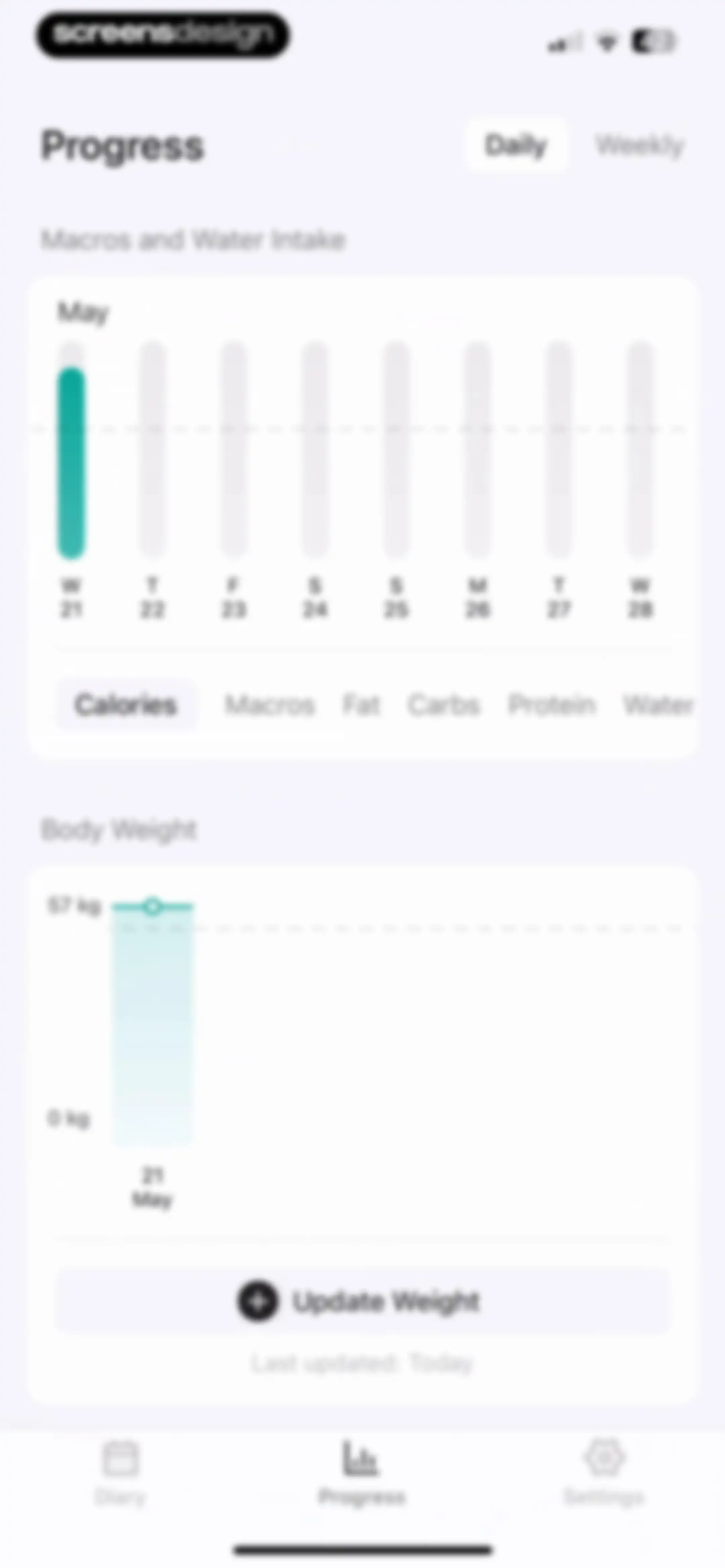 Diet & Food Tracker: EatWell screen 81