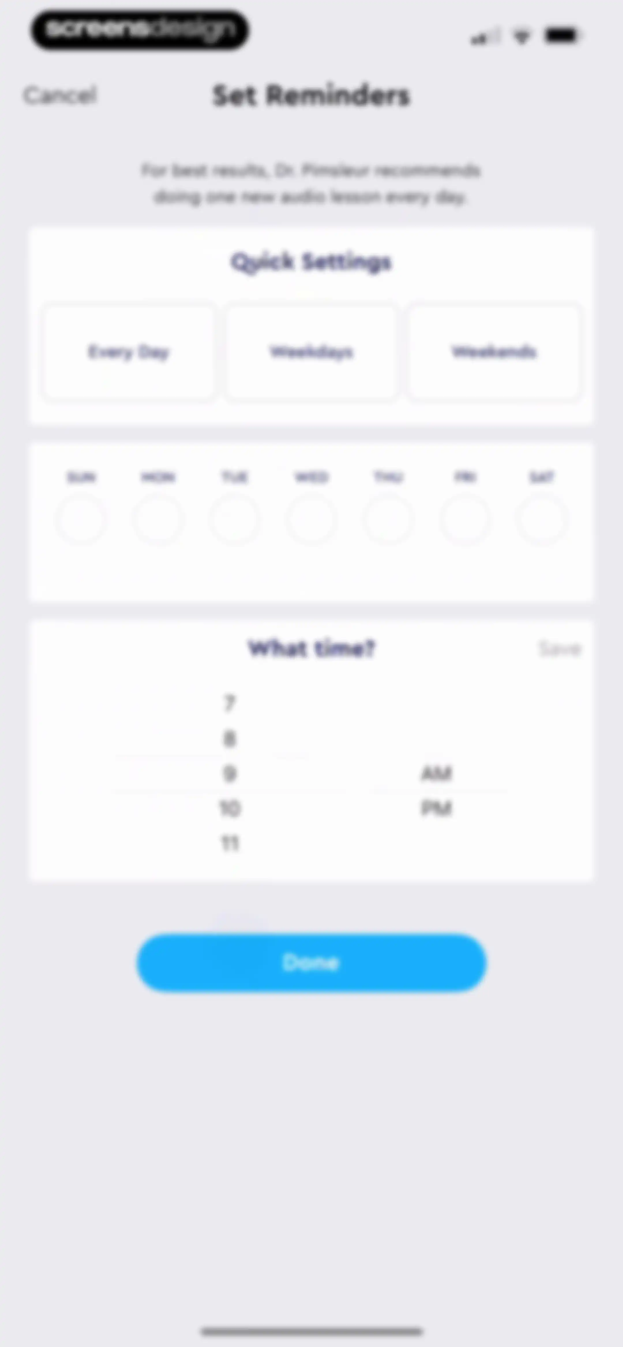 Pimsleur | Language Learning screen 208