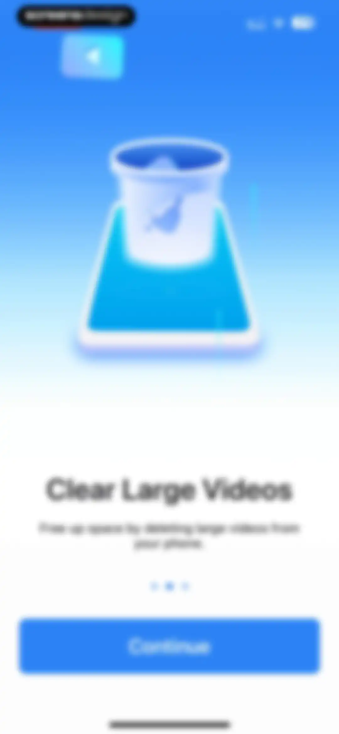 Cleaner Suite:Clean up Storage screen 7