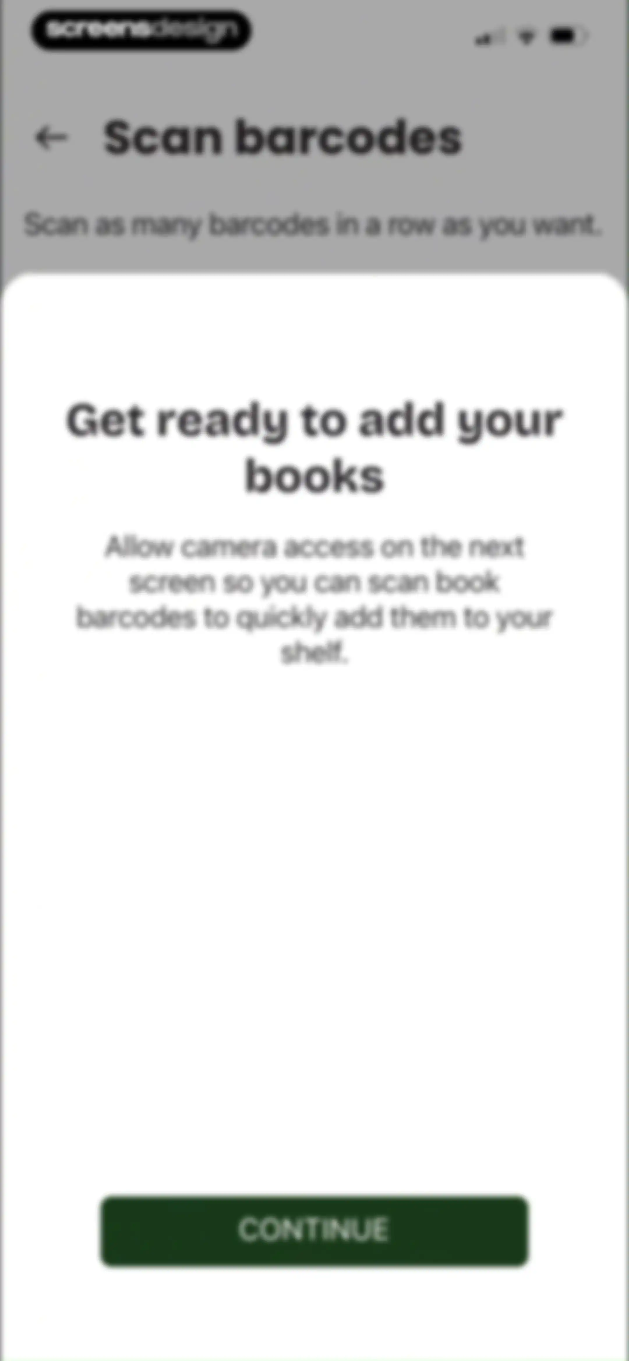 CookShelf: Search Cookbooks screen 24