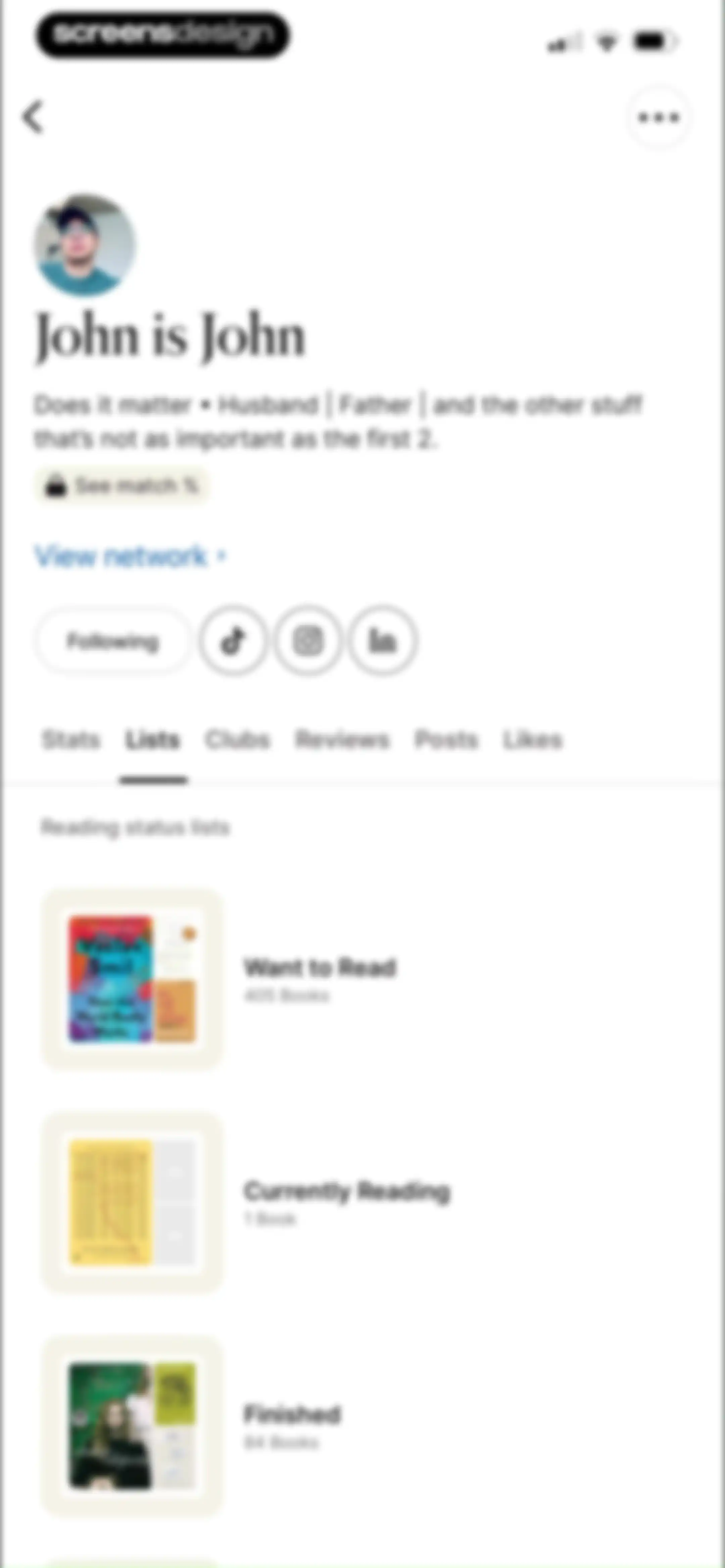 Fable: Track & Discuss Books screen 102