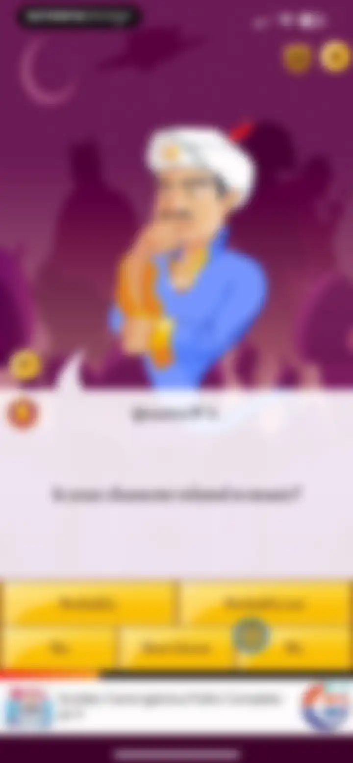 Akinator screen 11