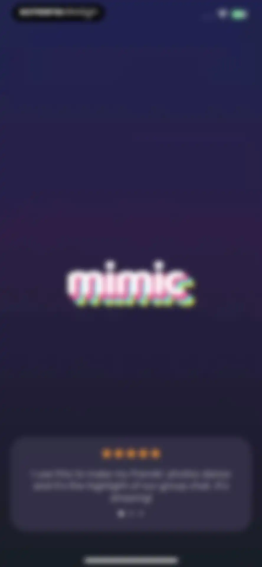 Mimic - AI Photo Face Animator screen 1