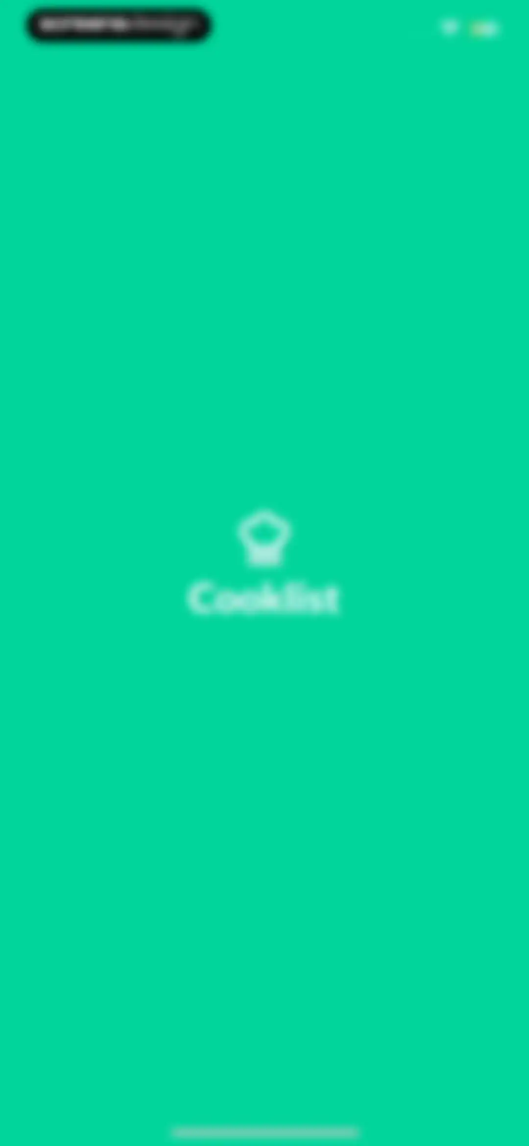 Cooklist: Pantry Meals Recipes screen 1