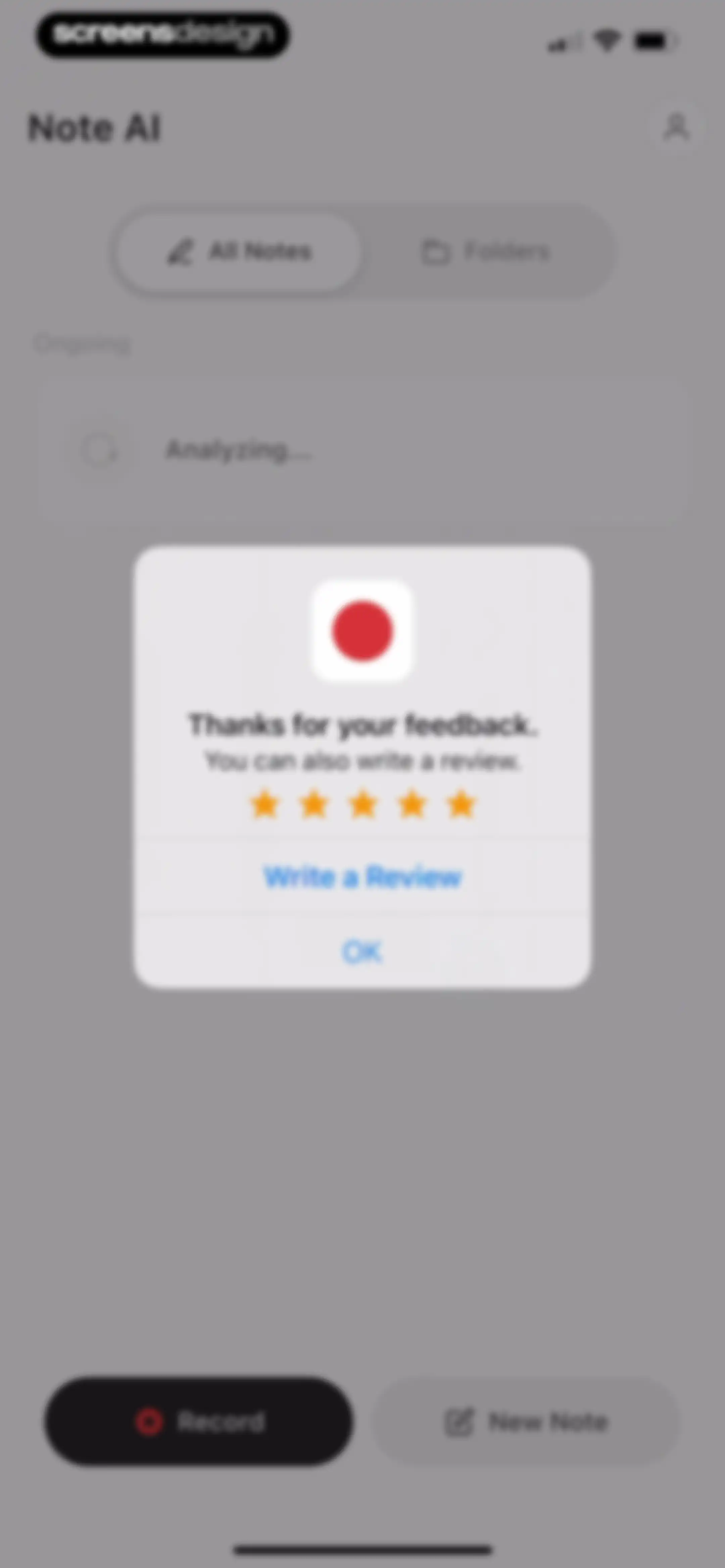 Note AI: Smart Note Taker screen 18