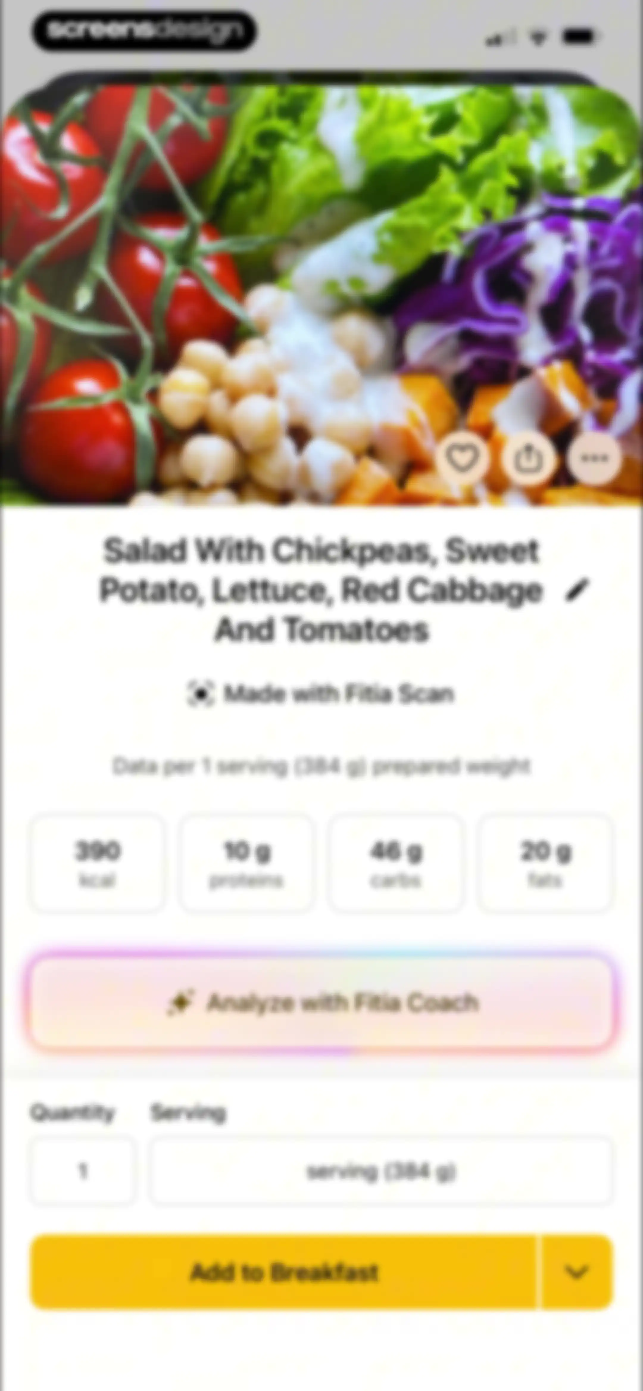 Fitia: Calorie Counter & Diet screen 87