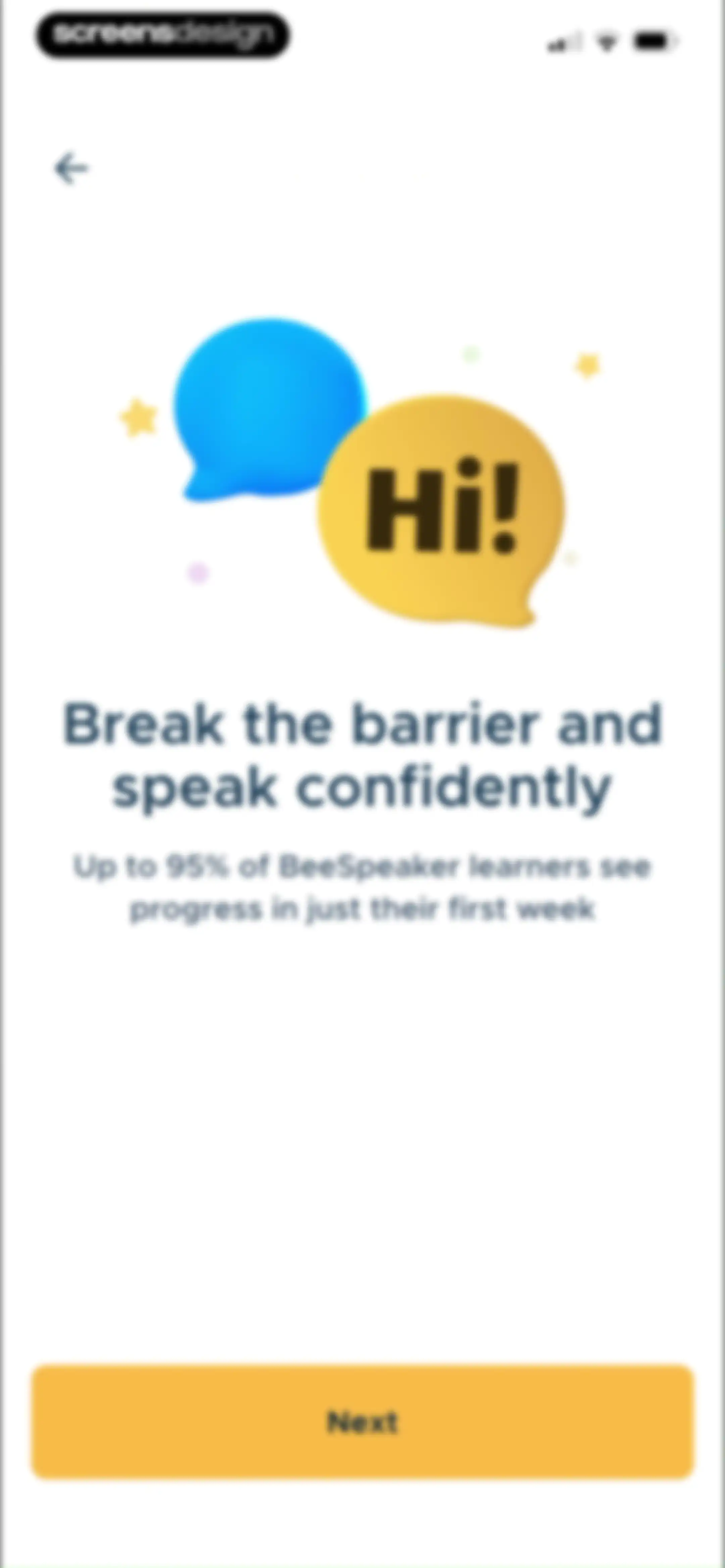 BeeSpeaker Learn English screen 19
