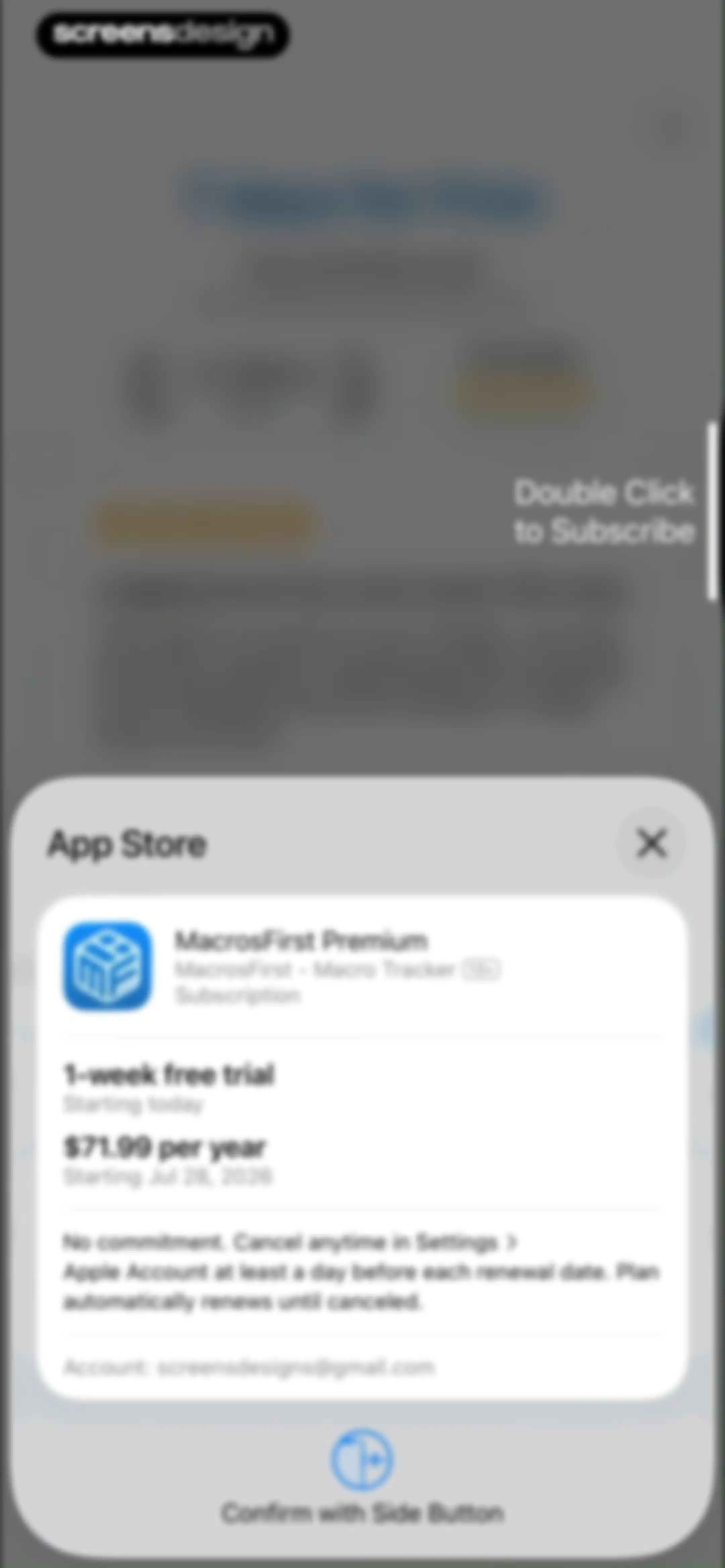 MacrosFirst - Macro Tracker screen 40