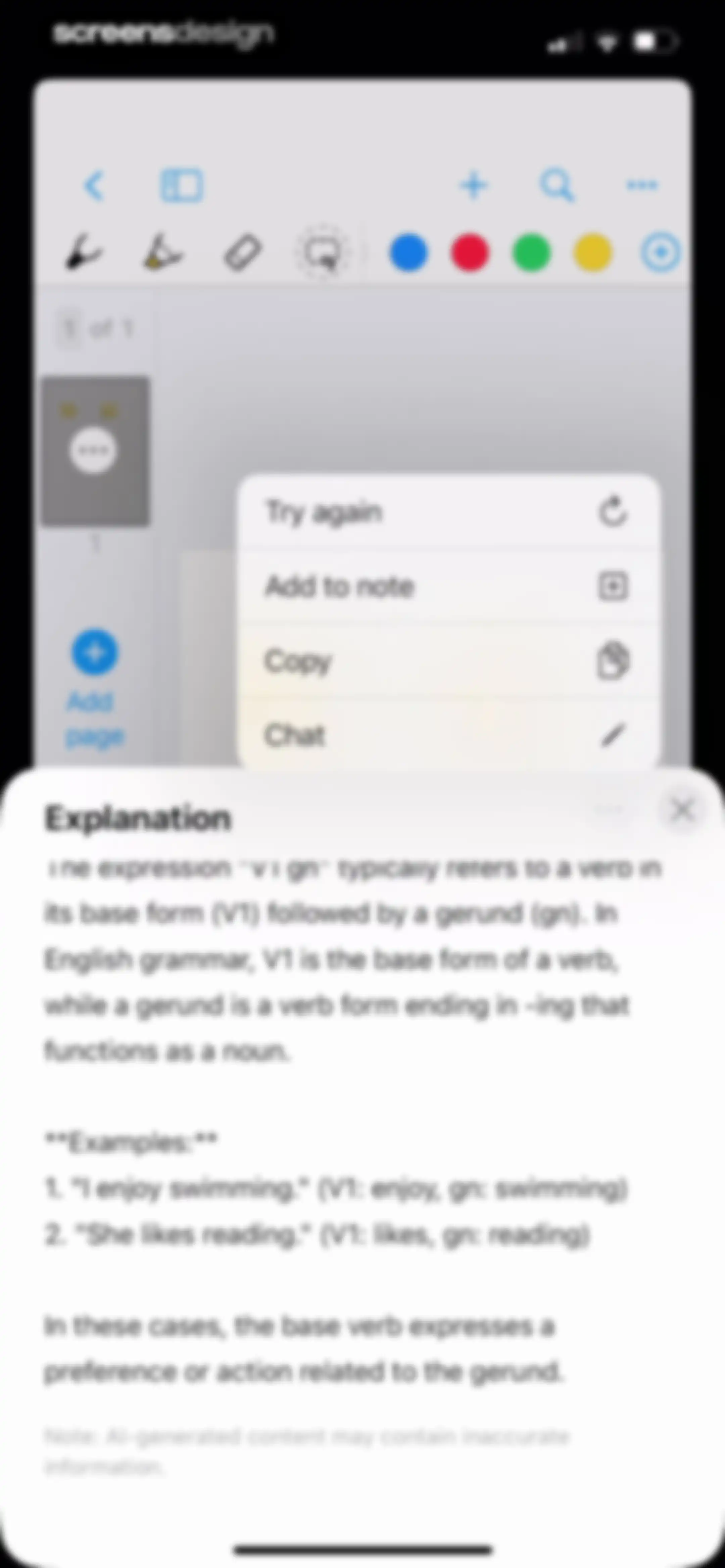 MyScript Notes: AI Handwriting screen 27