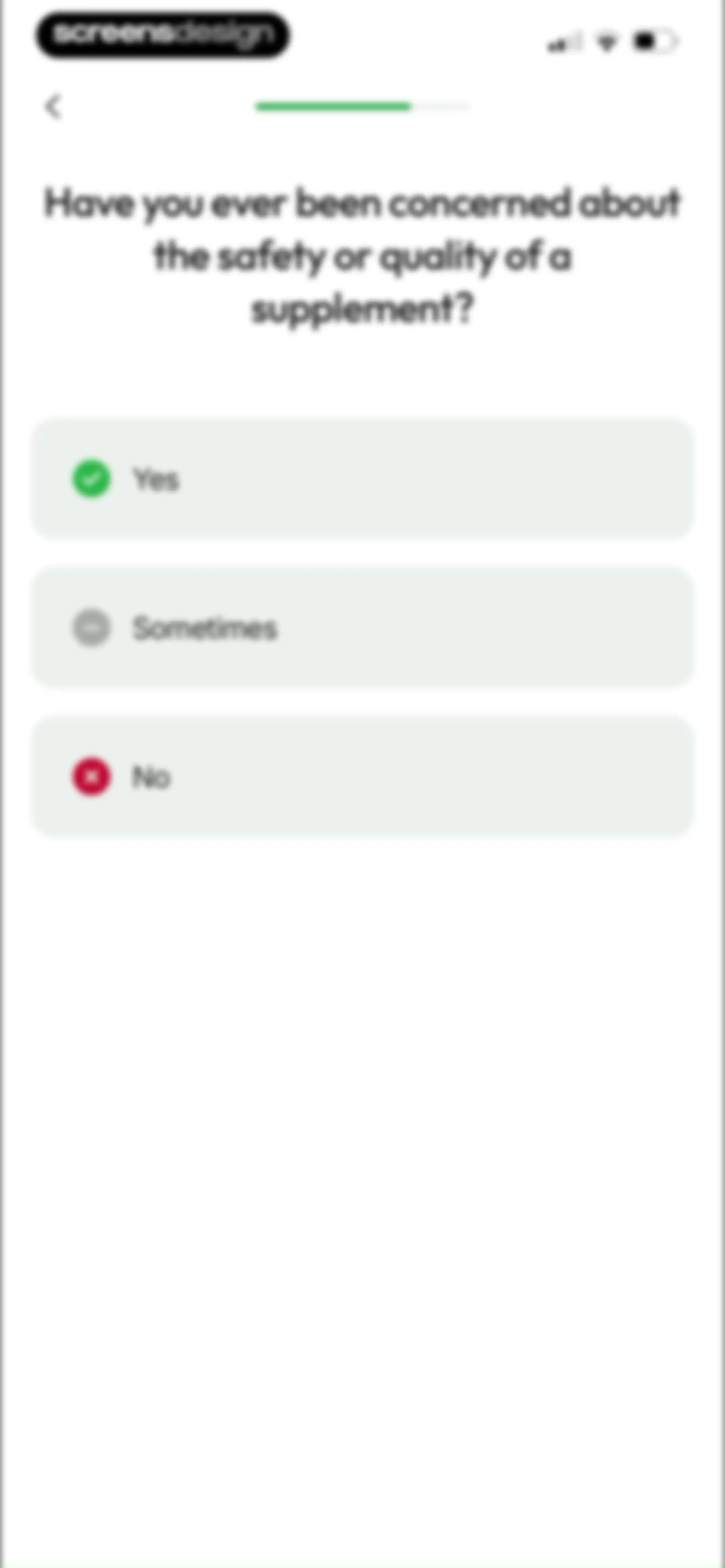 Prove It - Supplement Scanner screen 25