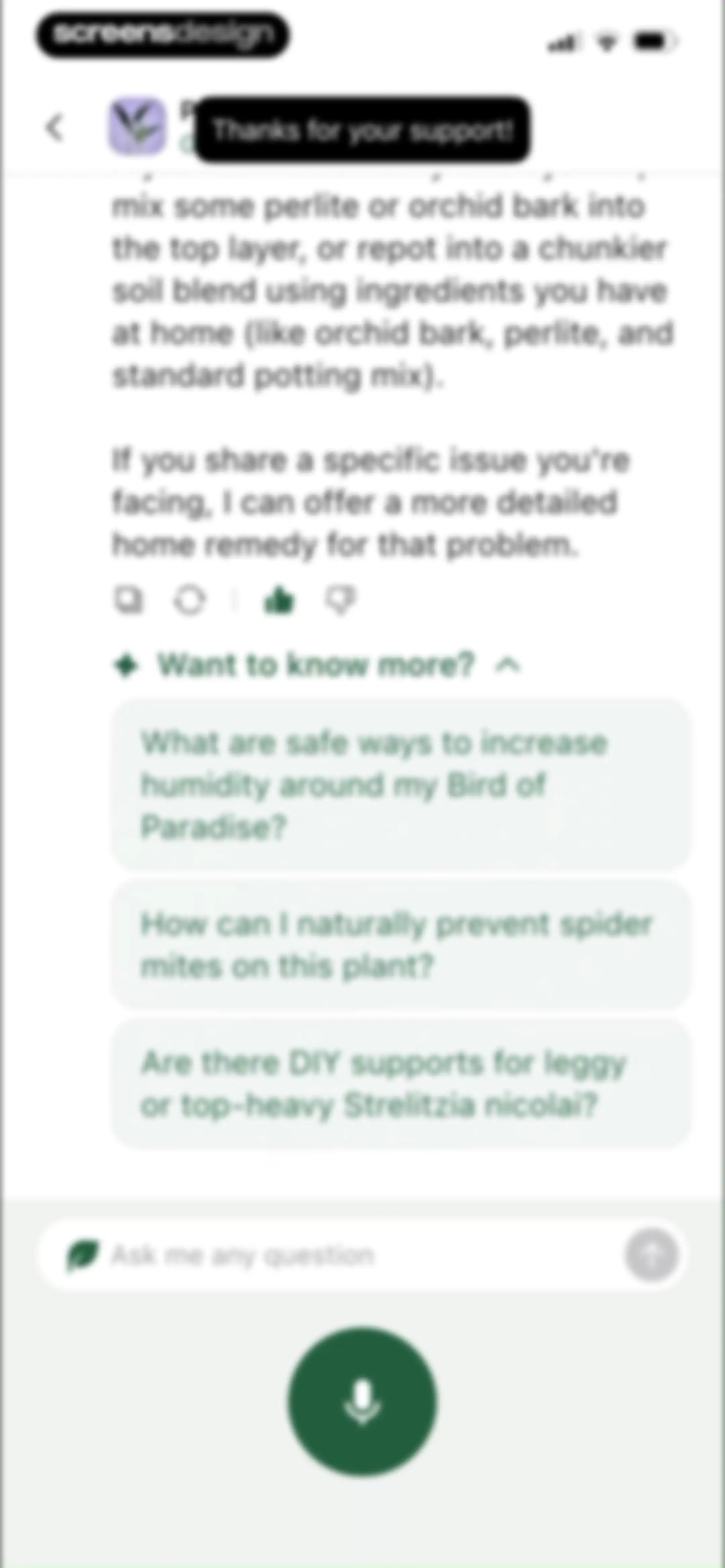 PlantAID:identifier&care guide screen 50