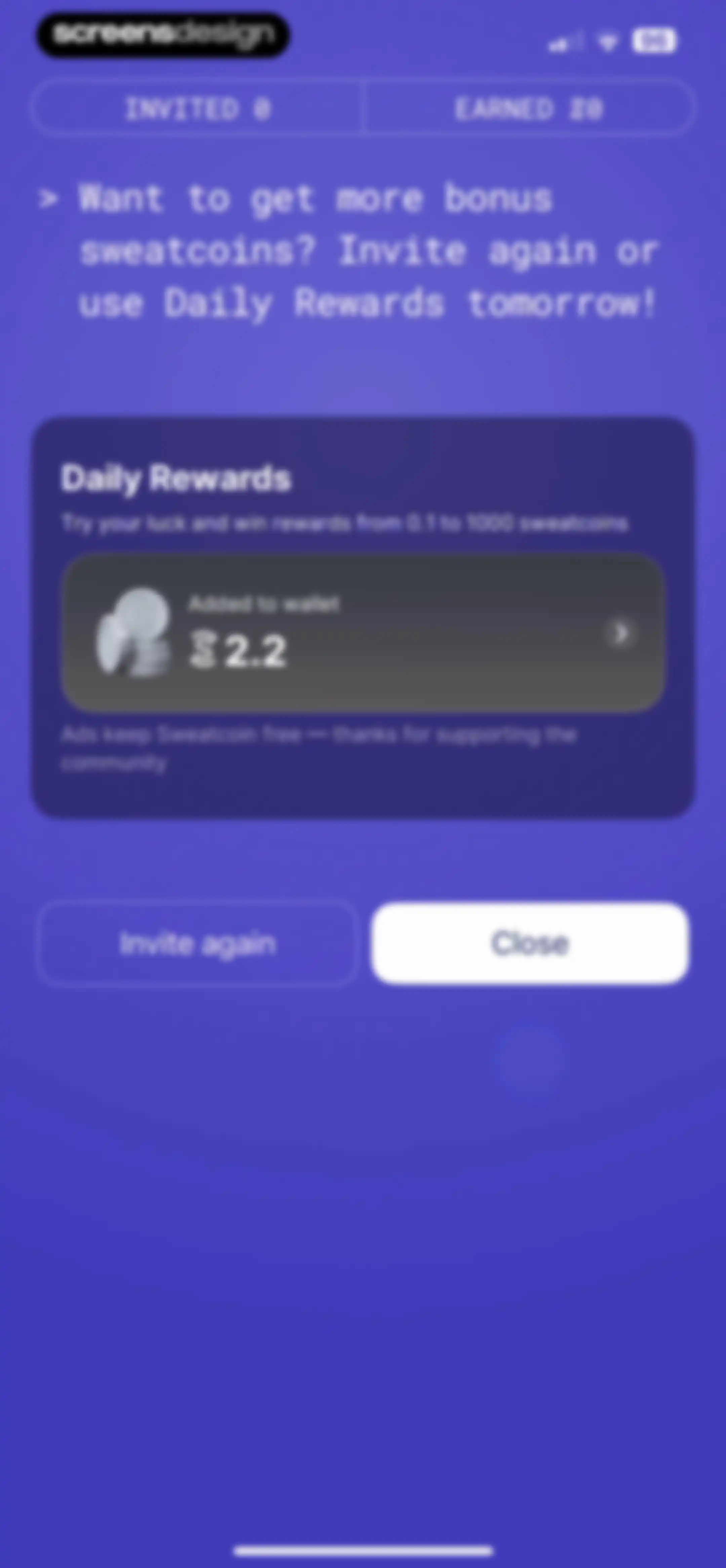 Sweatcoin Walking Step Counter screen 30