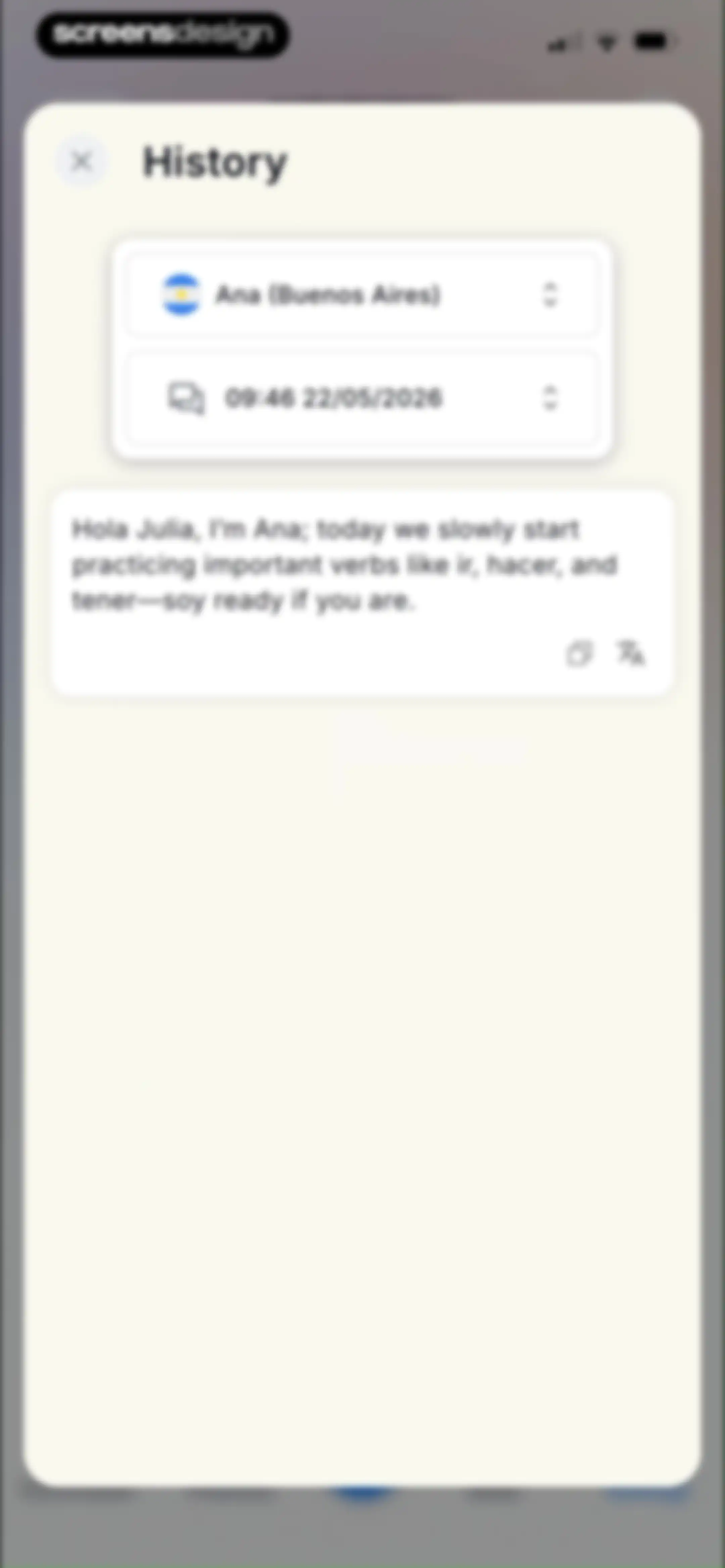 ISSEN - Voice Tutor screen 81