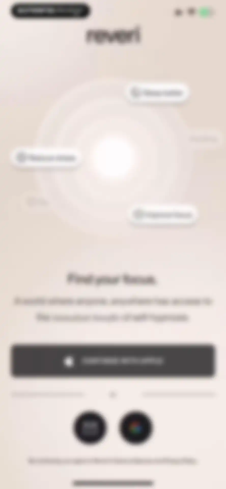 Reveri: Relief in Minutes screen 2