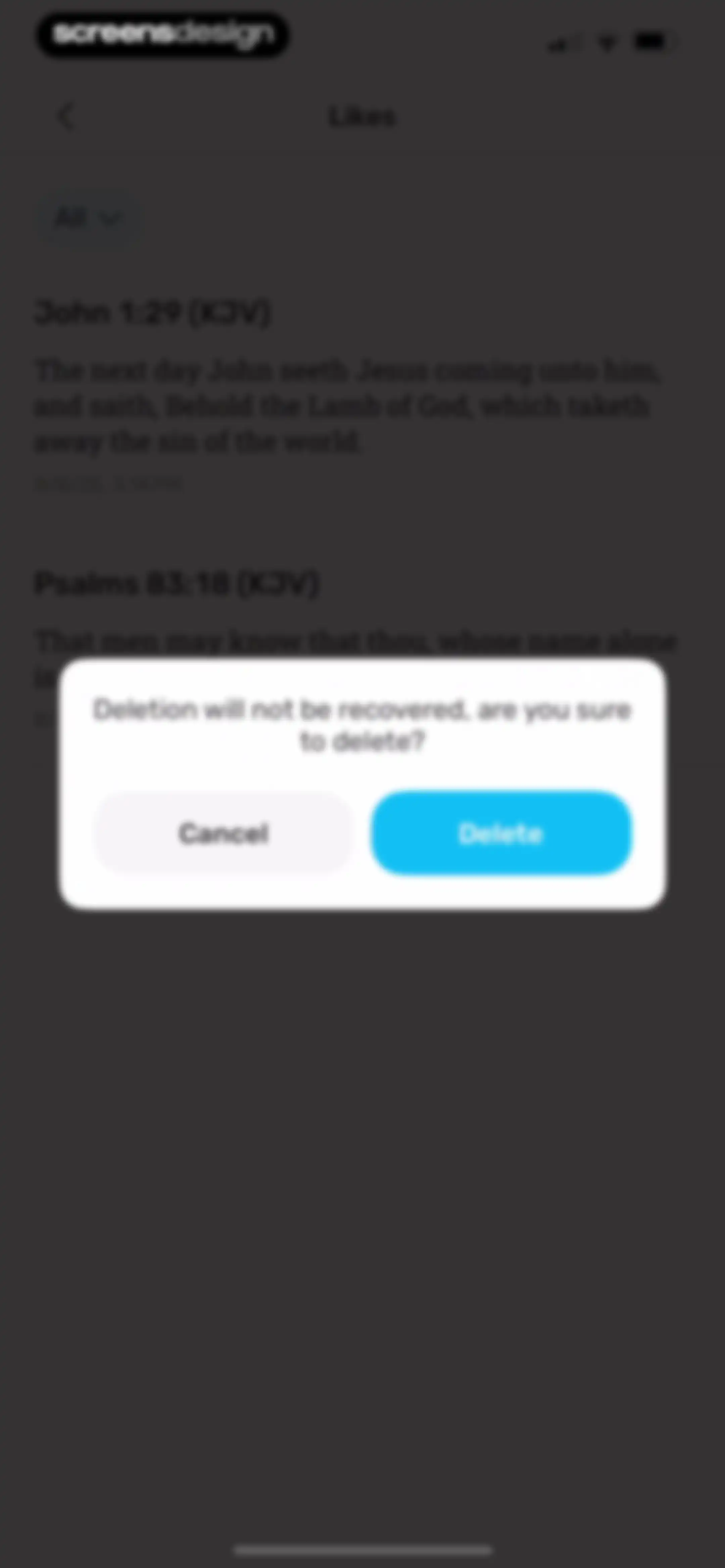 Bible Study - Manna screen 144