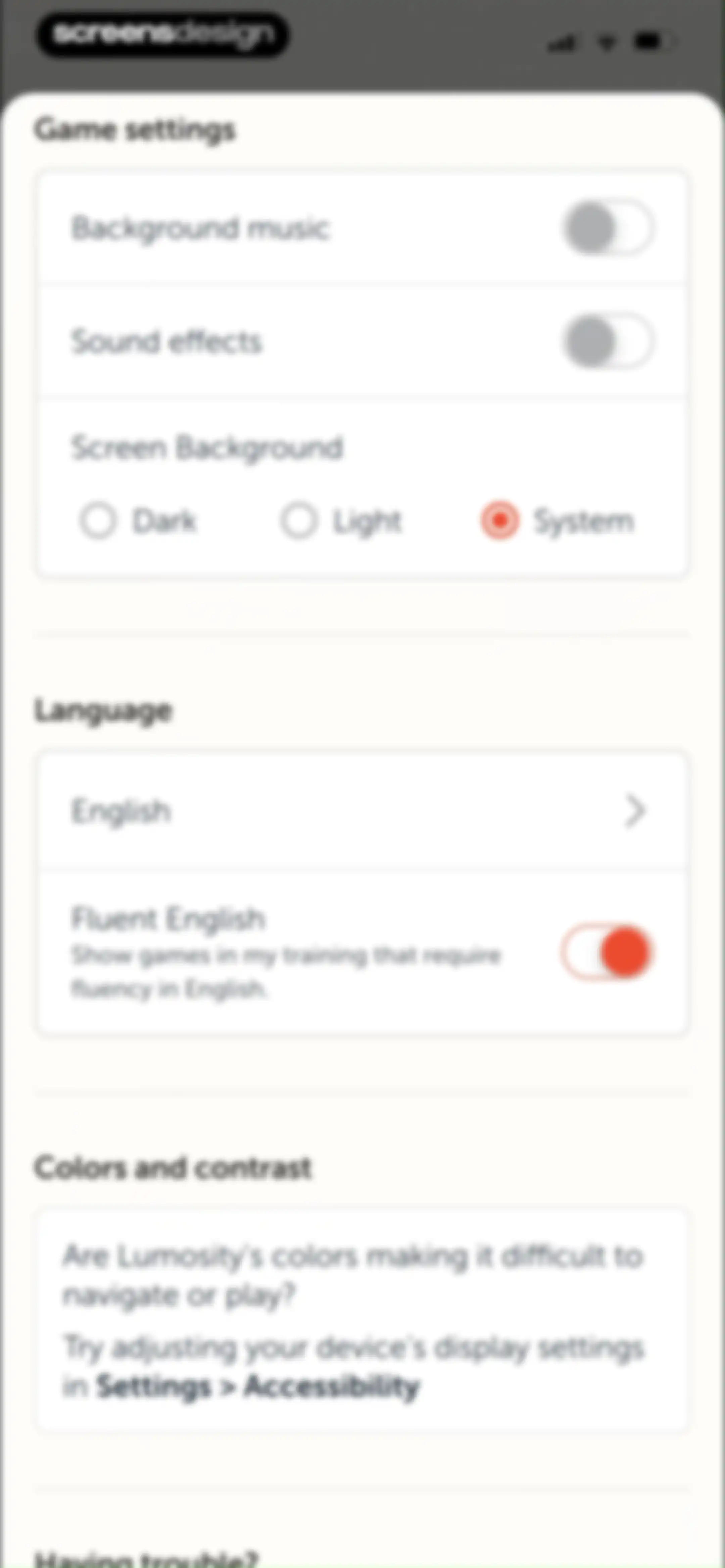 Lumosity: Brain Training Games screen 112