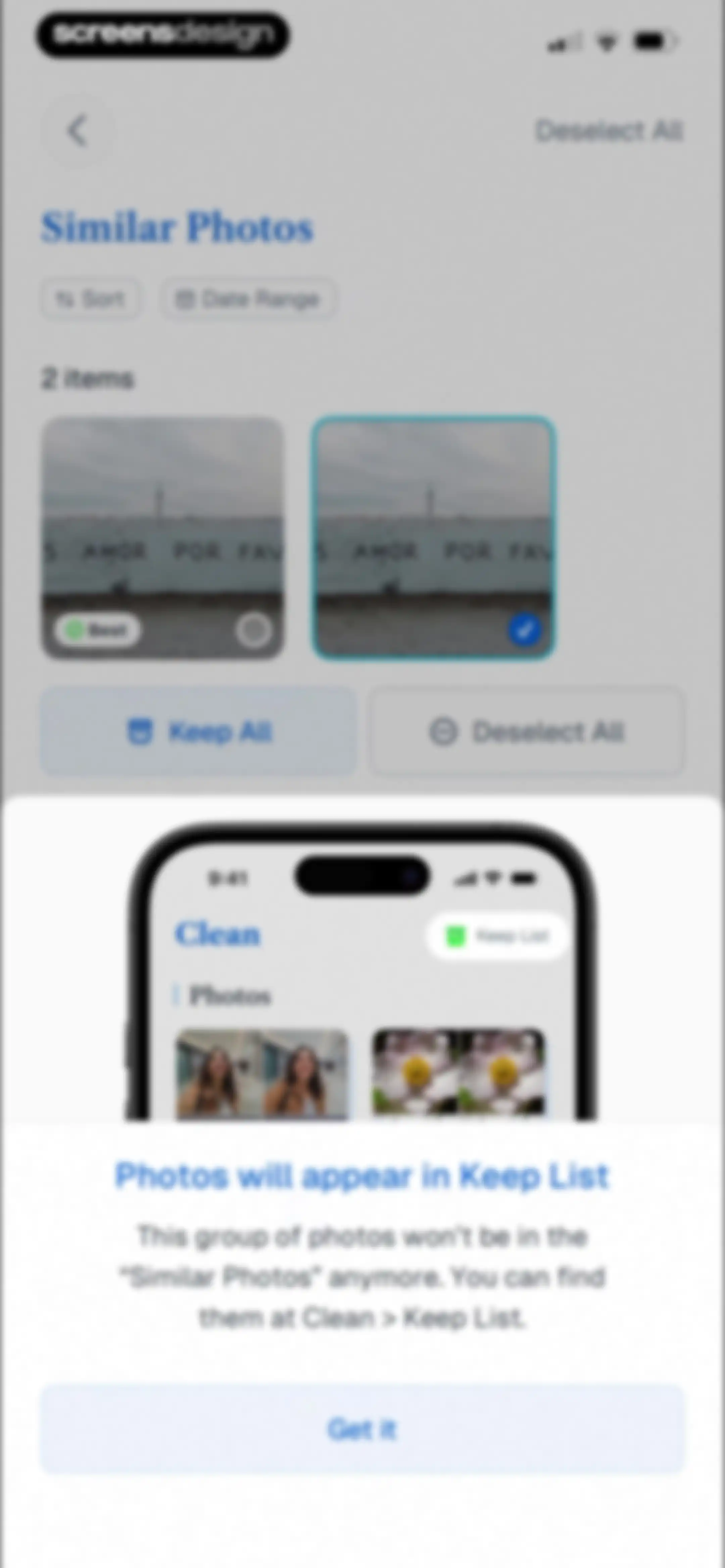 True Cleaner - Cleanup Storage screen 101
