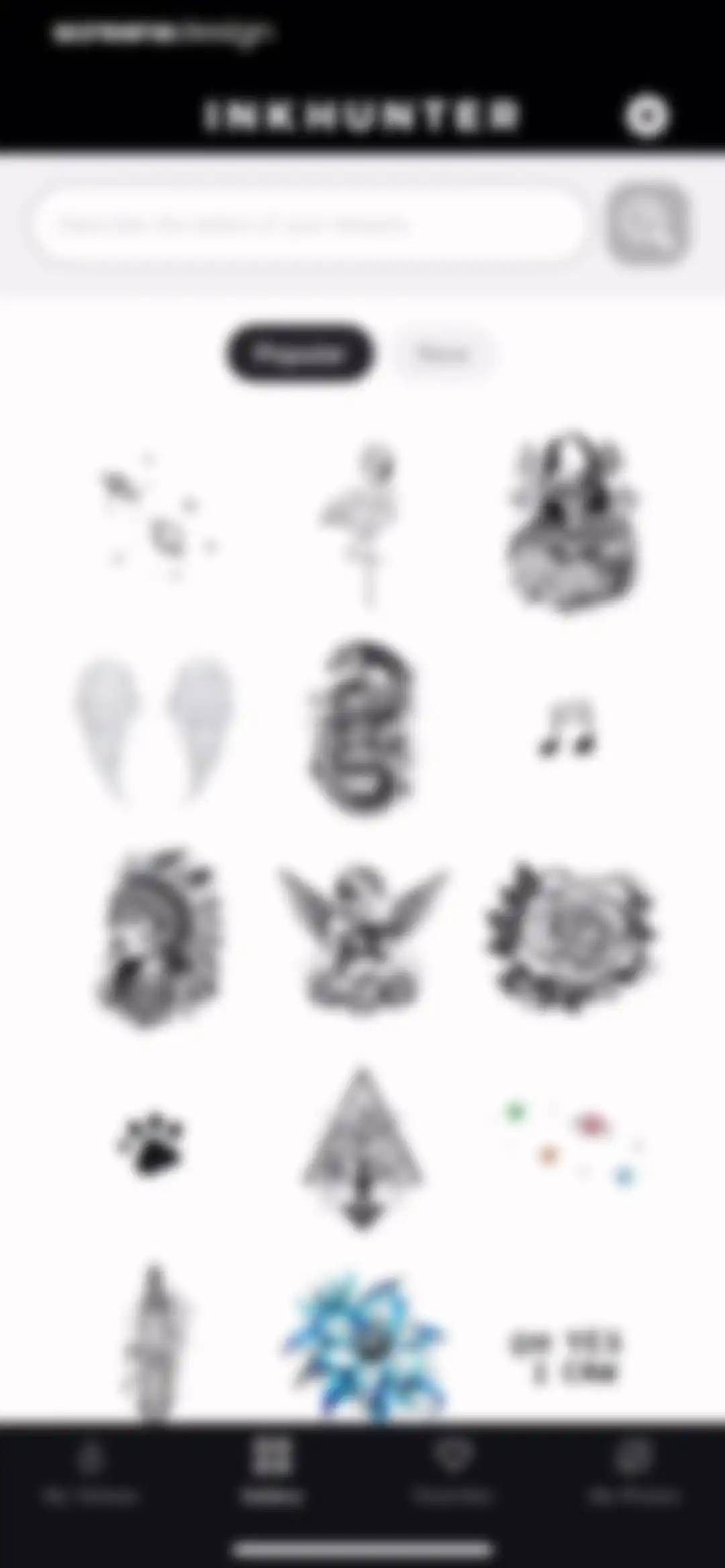 INKHUNTER - AI Tattoo Design screen 4