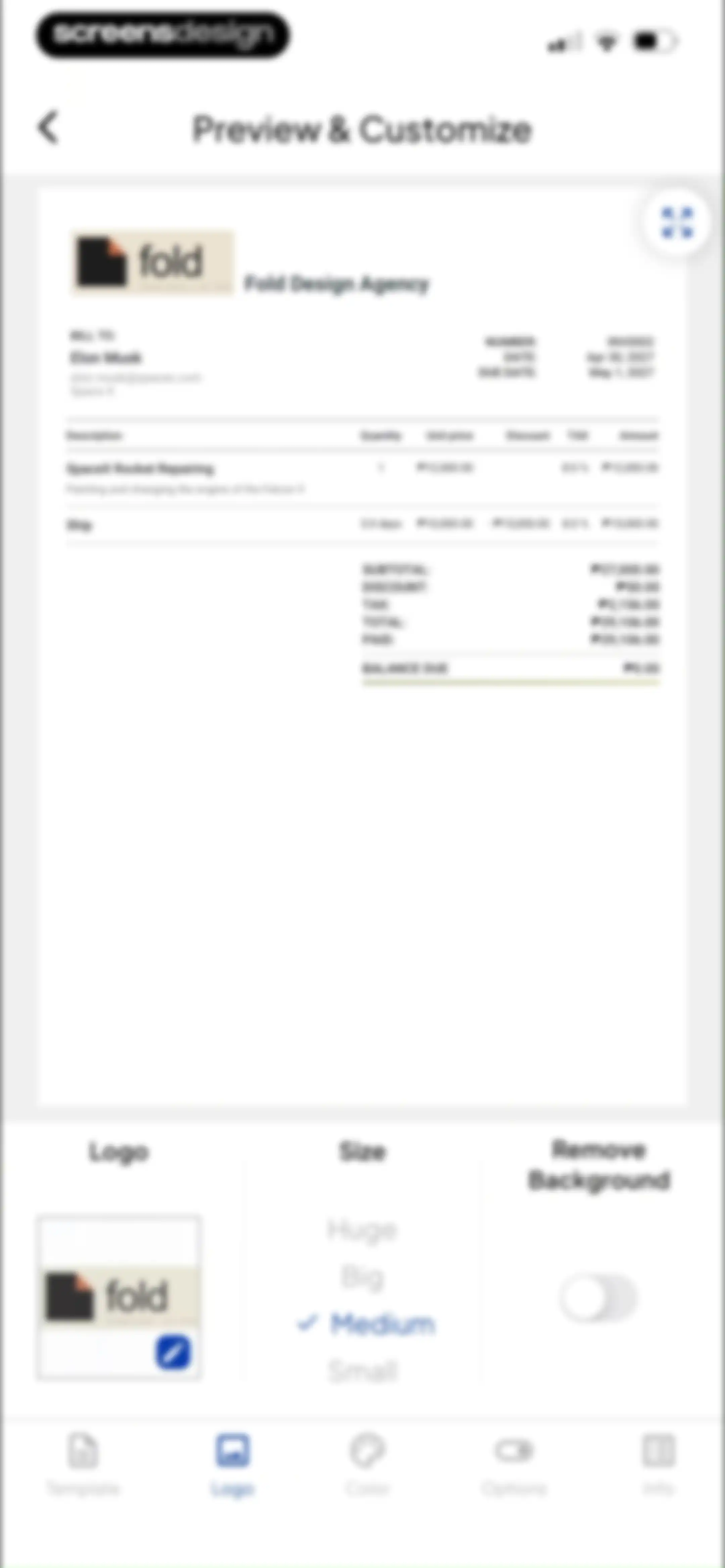 Invoice Maker - Invoice Fly screen 59