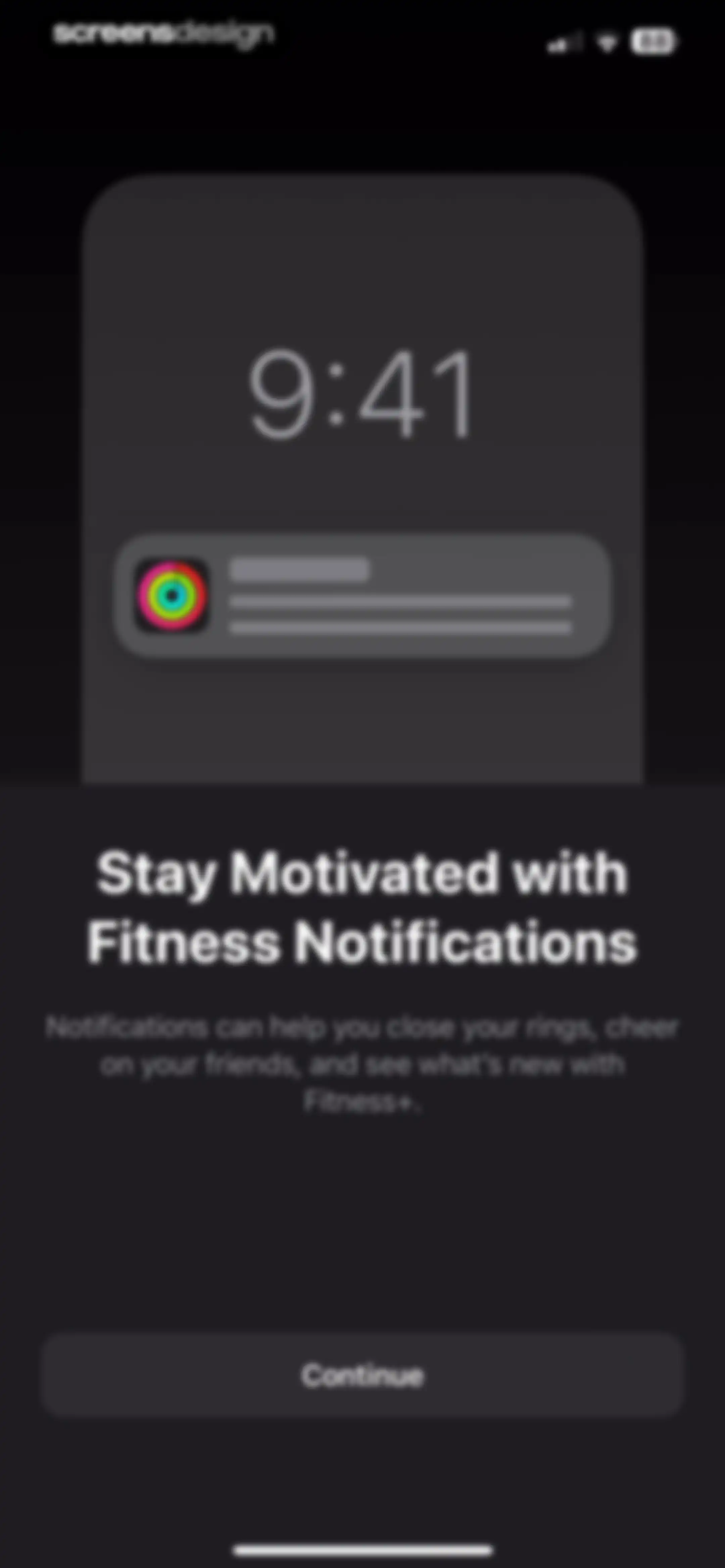 Apple Fitness screen 10