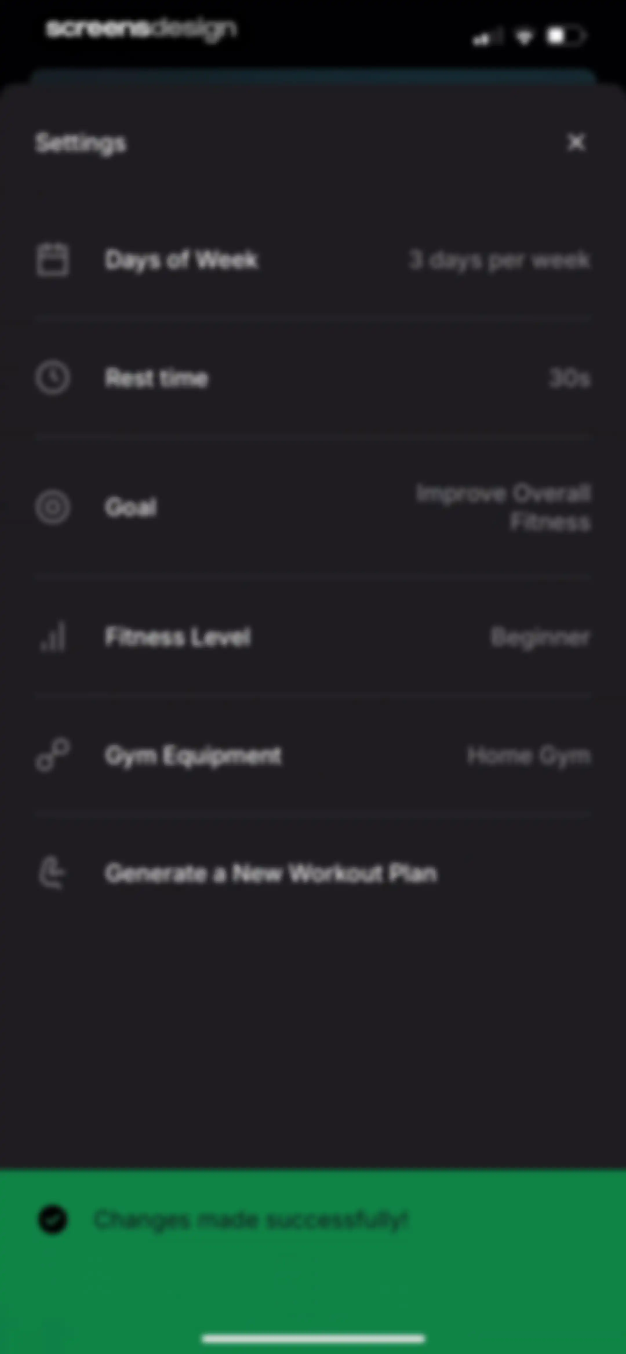 Befit: Gym & Home Workout Plan screen 66