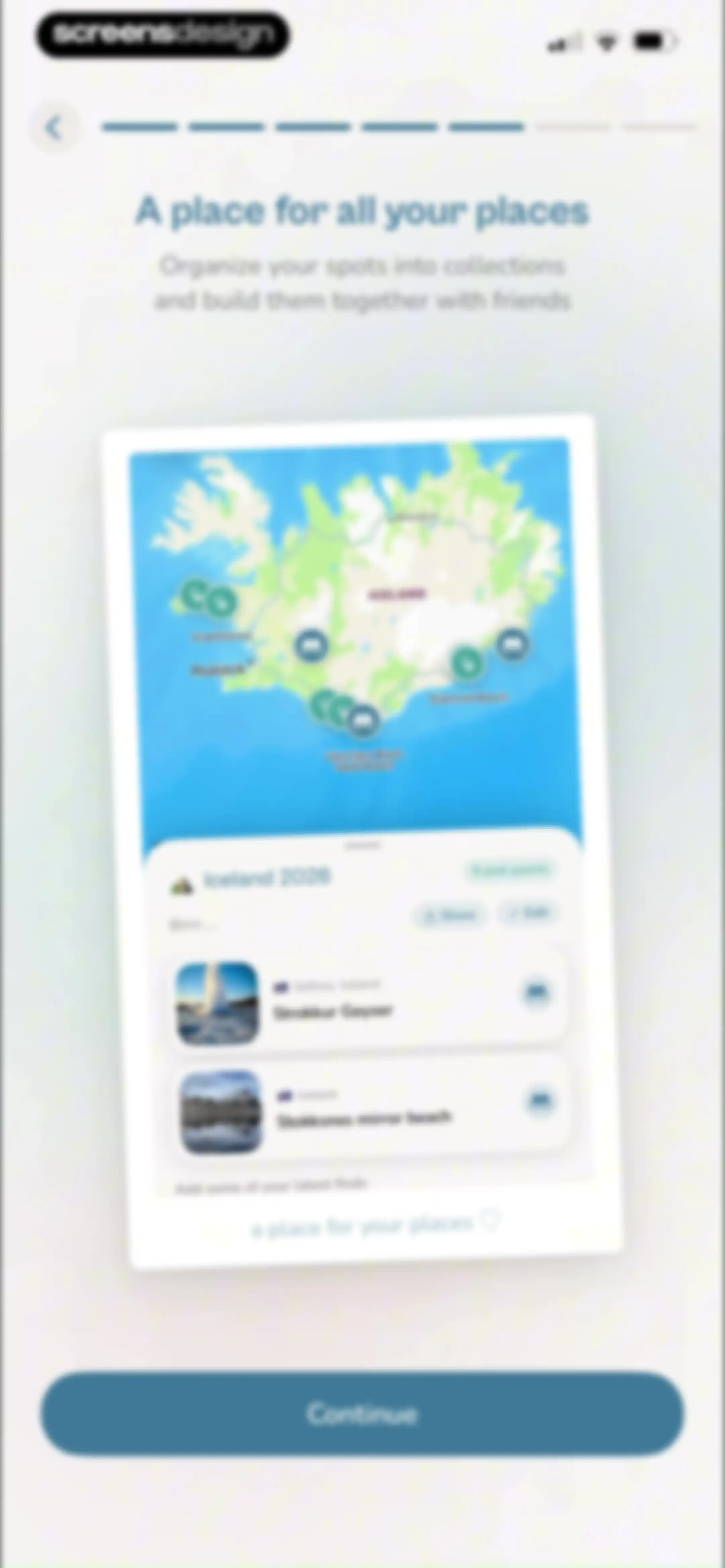 Plotline: Travel Map & Planner screen 15