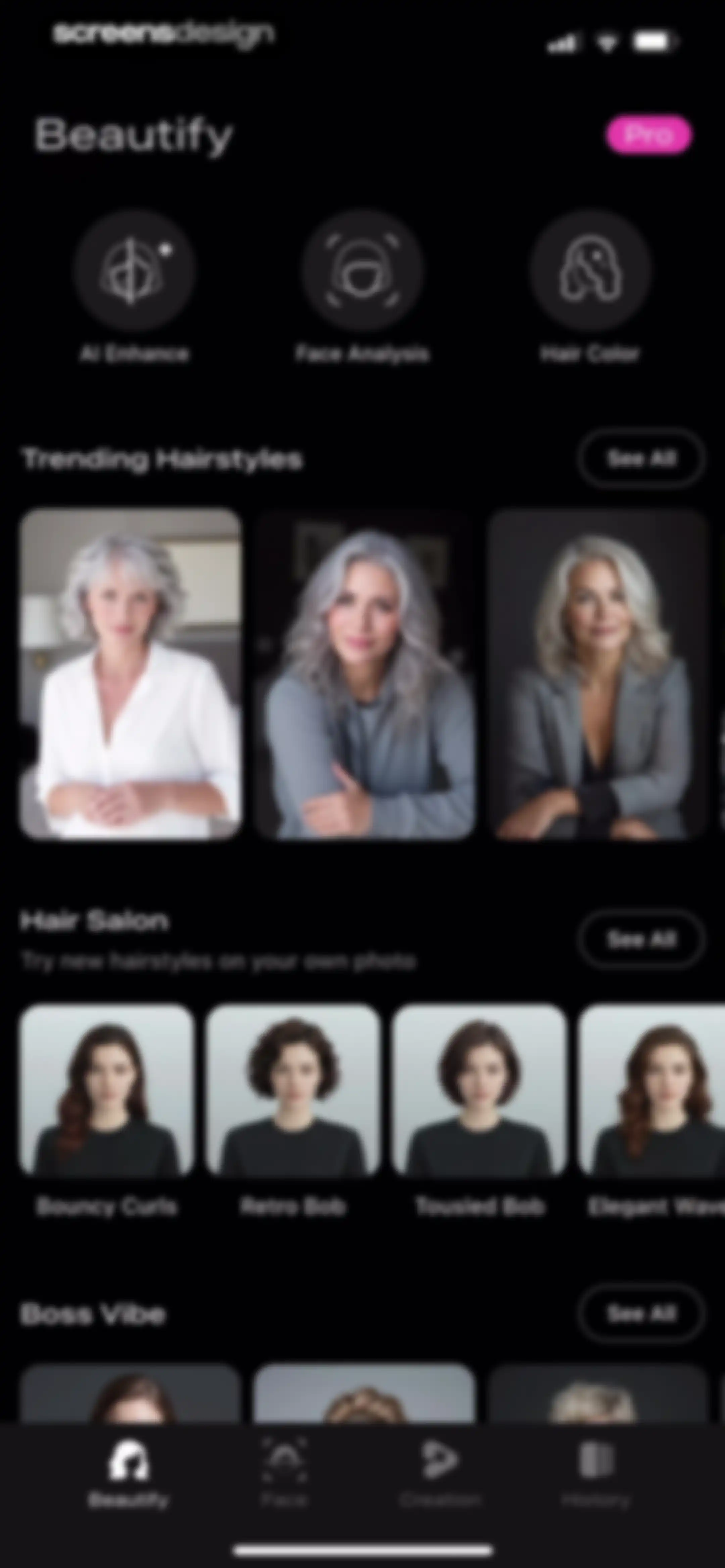 Beautify - Hairstyle Try On screen 37