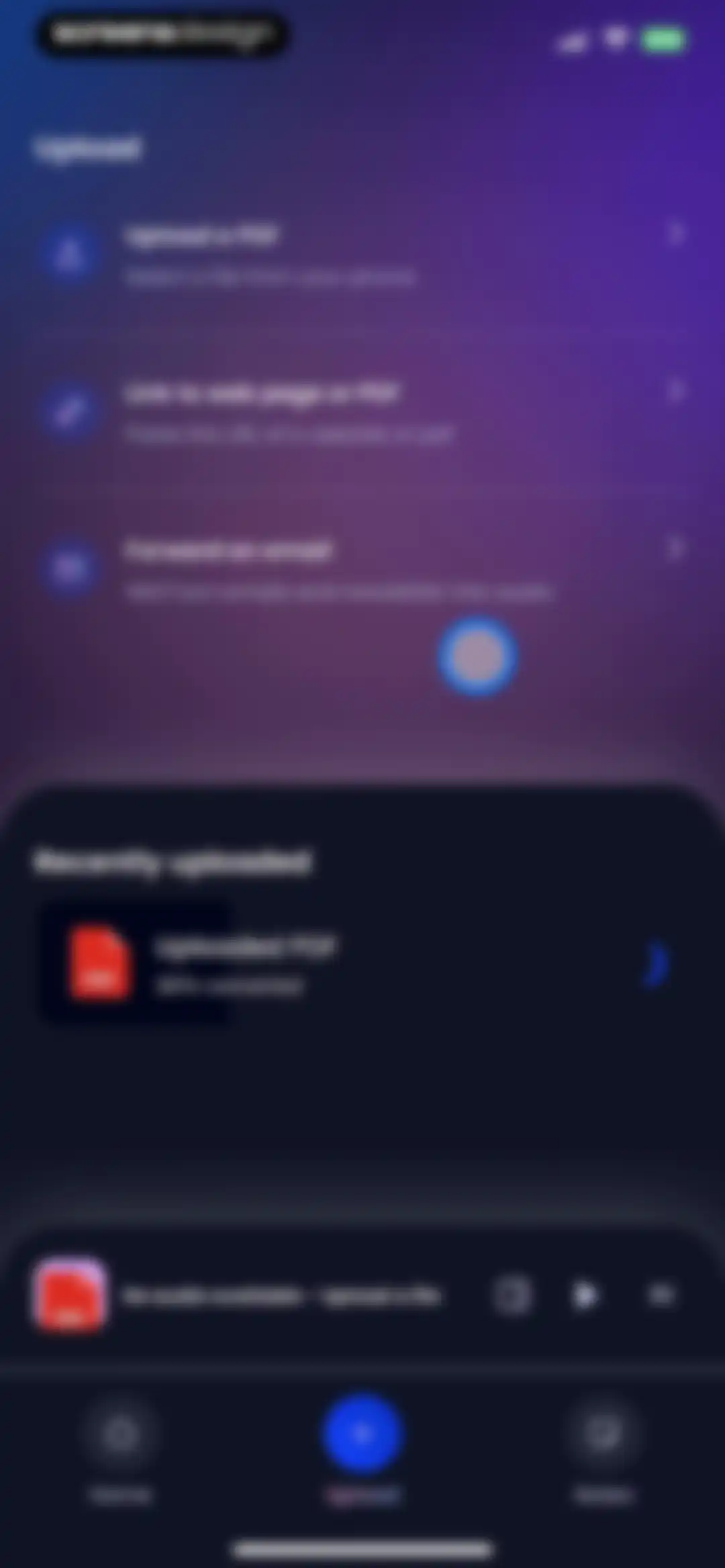 Listening: Text to Speech screen 19