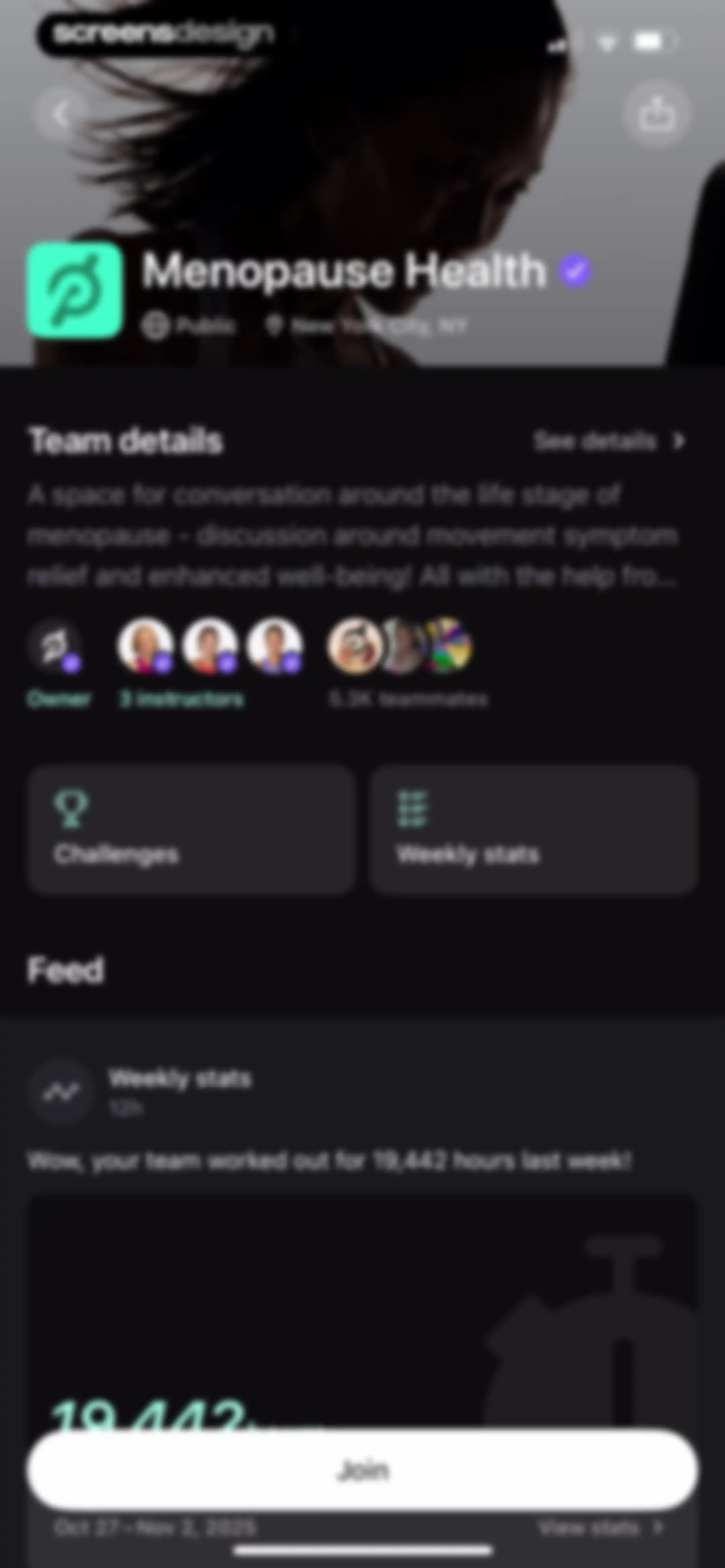 Peloton: Fitness & Workouts screen 172