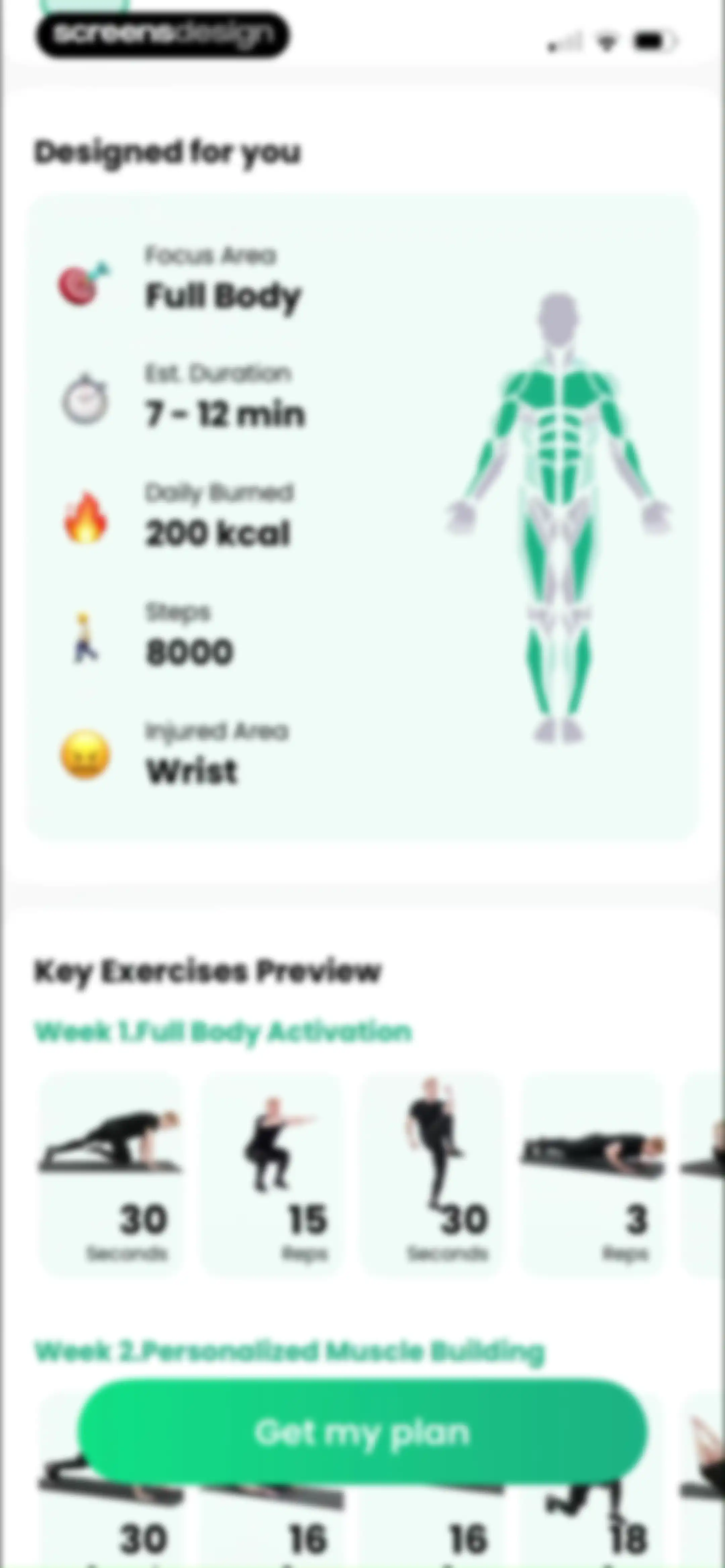 Lose Weight for Men at Home screen 58
