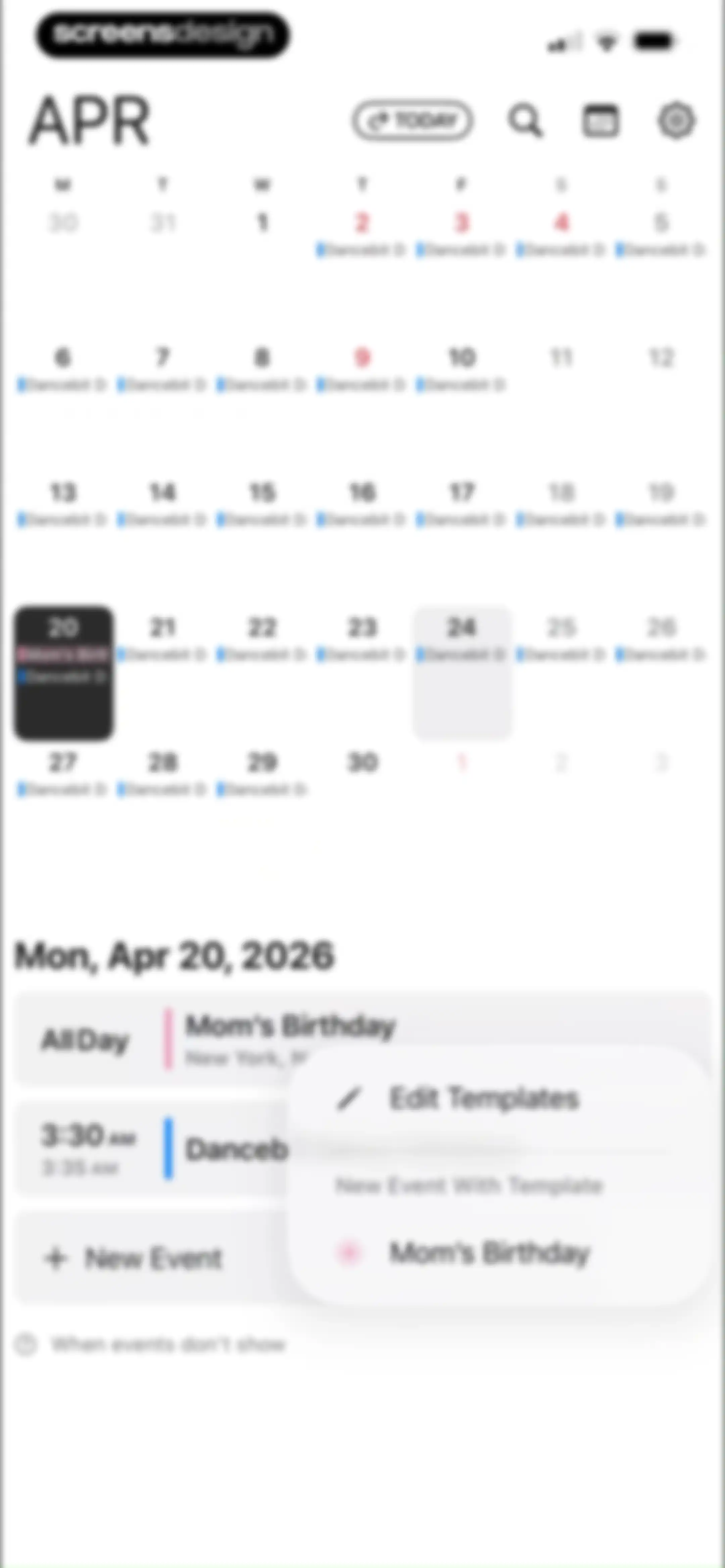 minical - Planner & Calendar screen 24