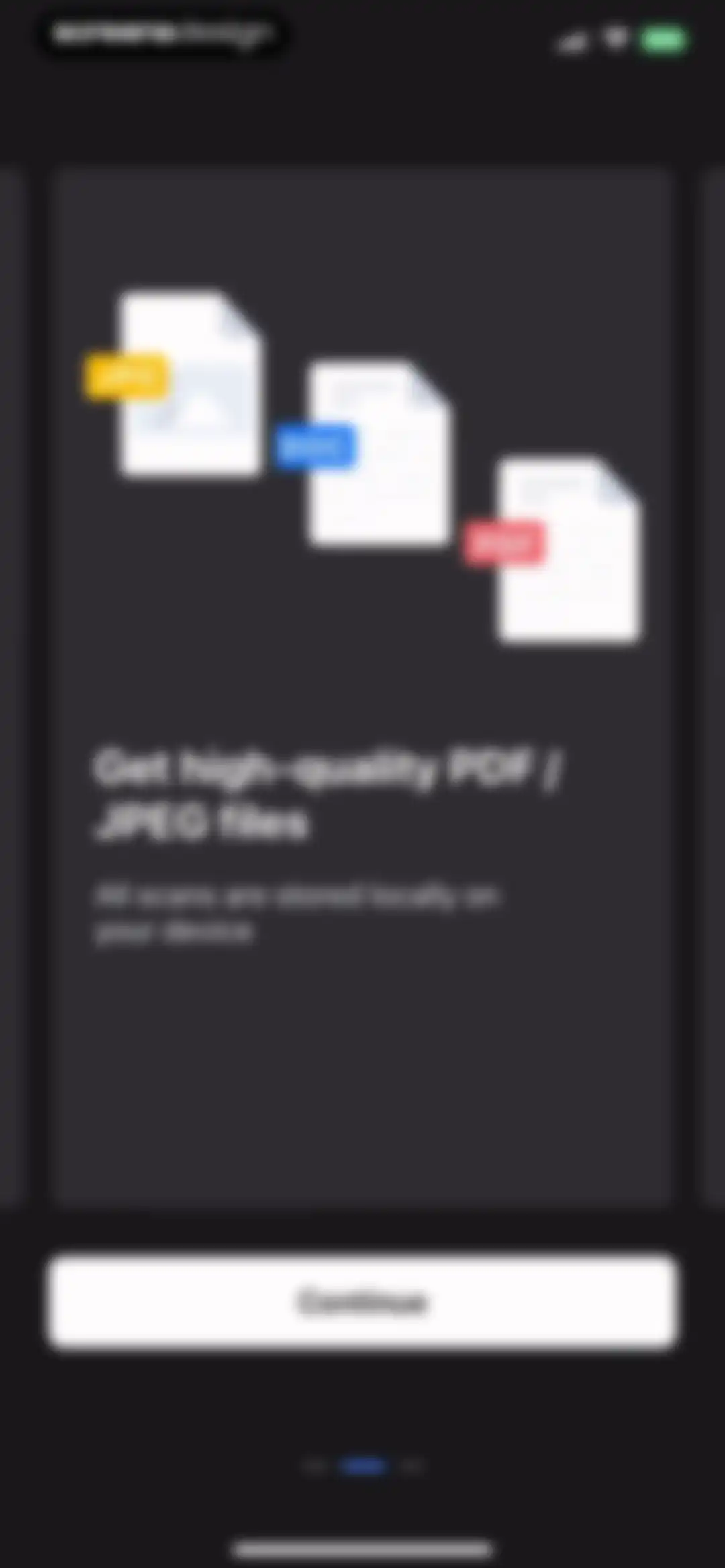 xScan : Document Scanner App screen 4