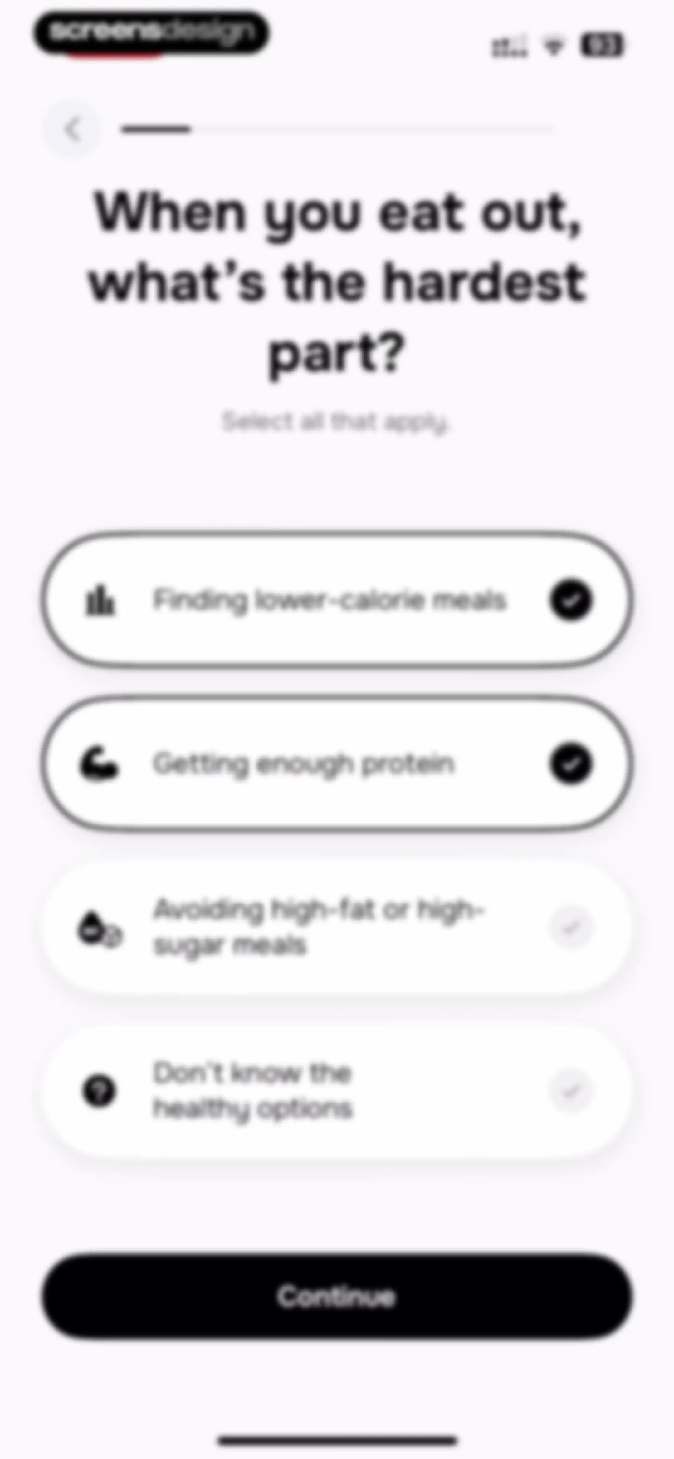 MenuFit - Healthy Eating Out screen 11
