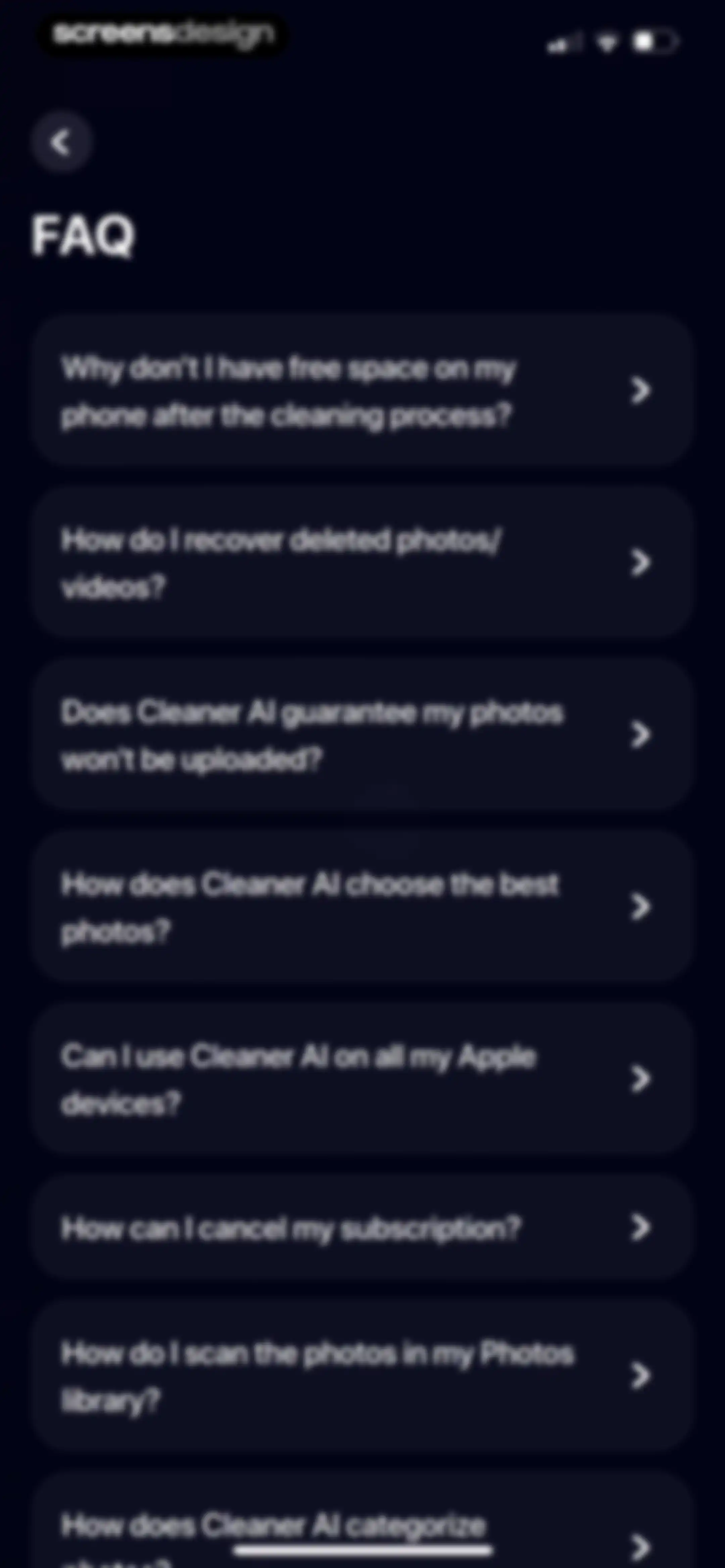 Cleaner AI: Photo Cleanup screen 127