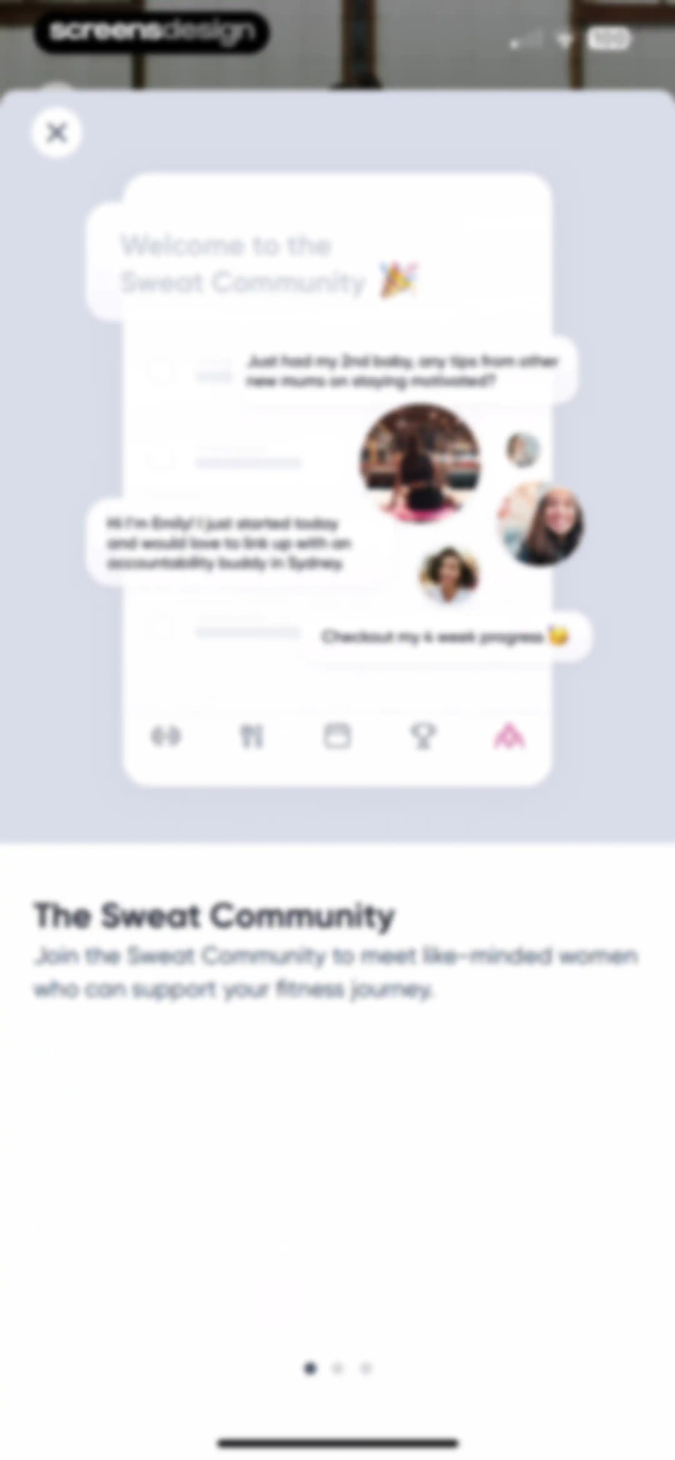 Sweat: Fitness App For Women screen 184