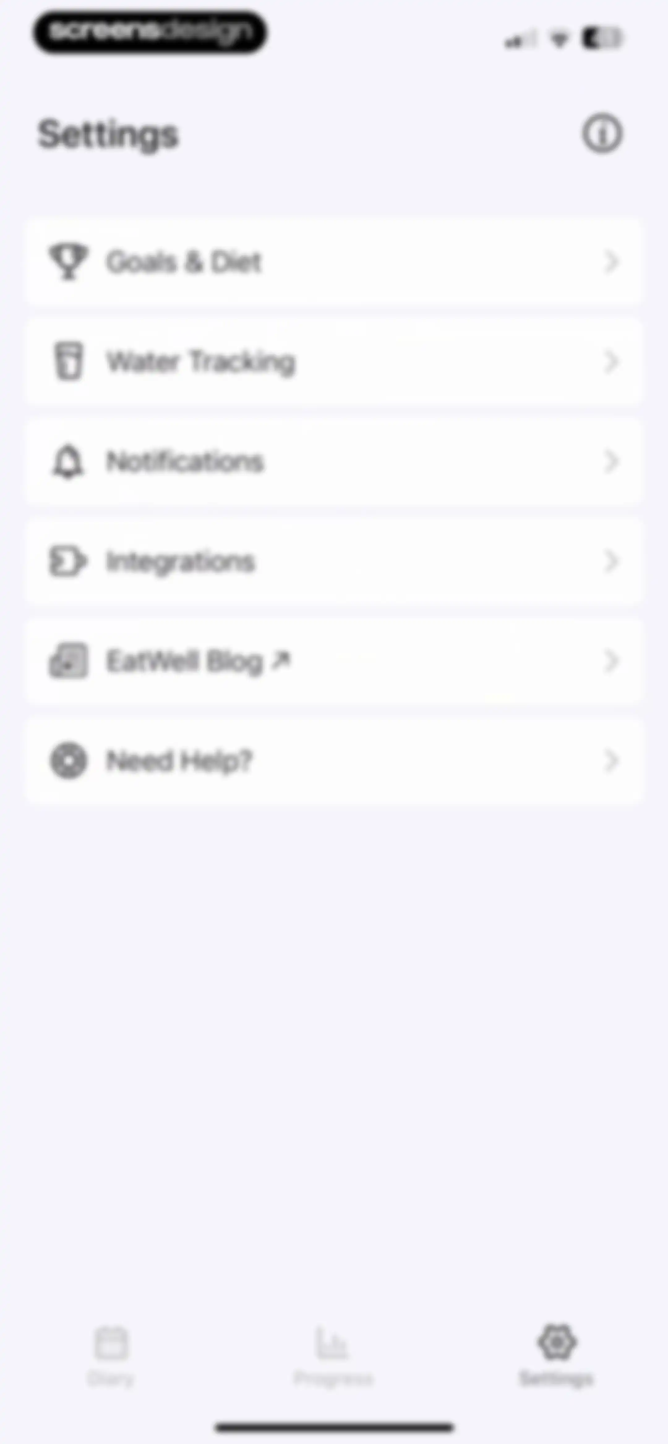 Diet & Food Tracker: EatWell screen 89