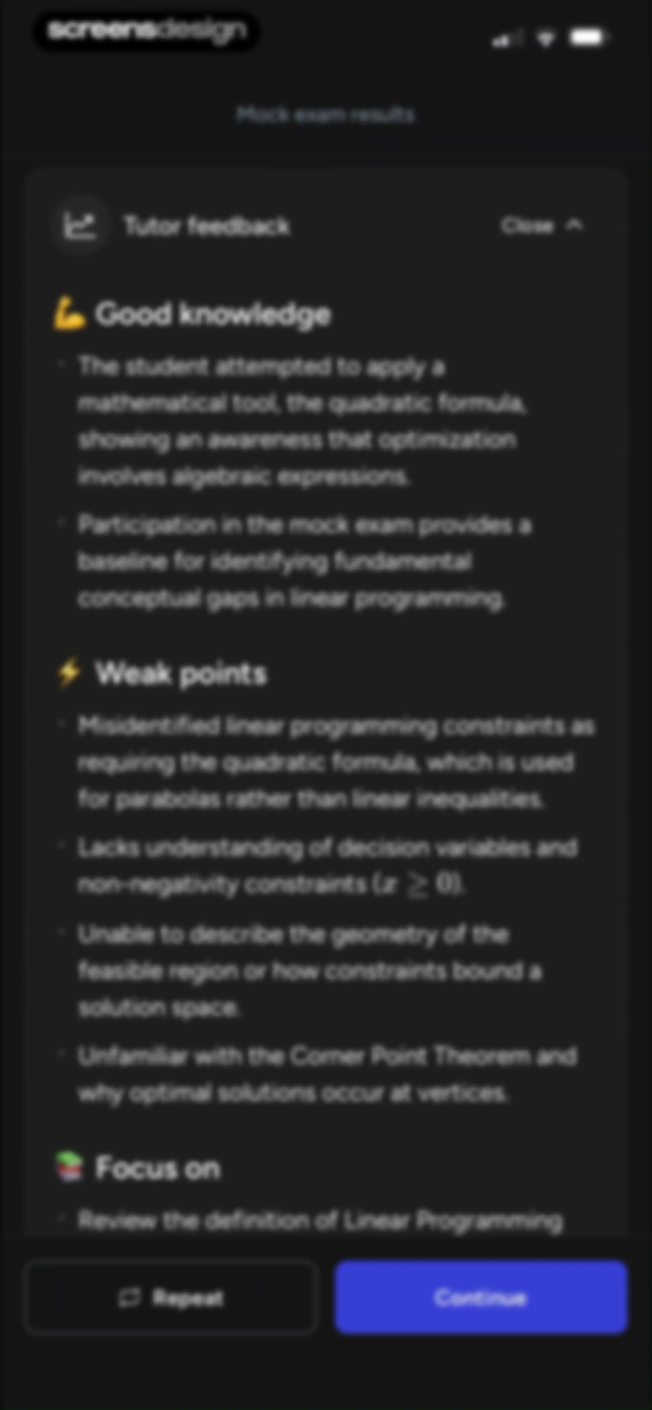 Astra AI: Study & Exam Prep screen 100