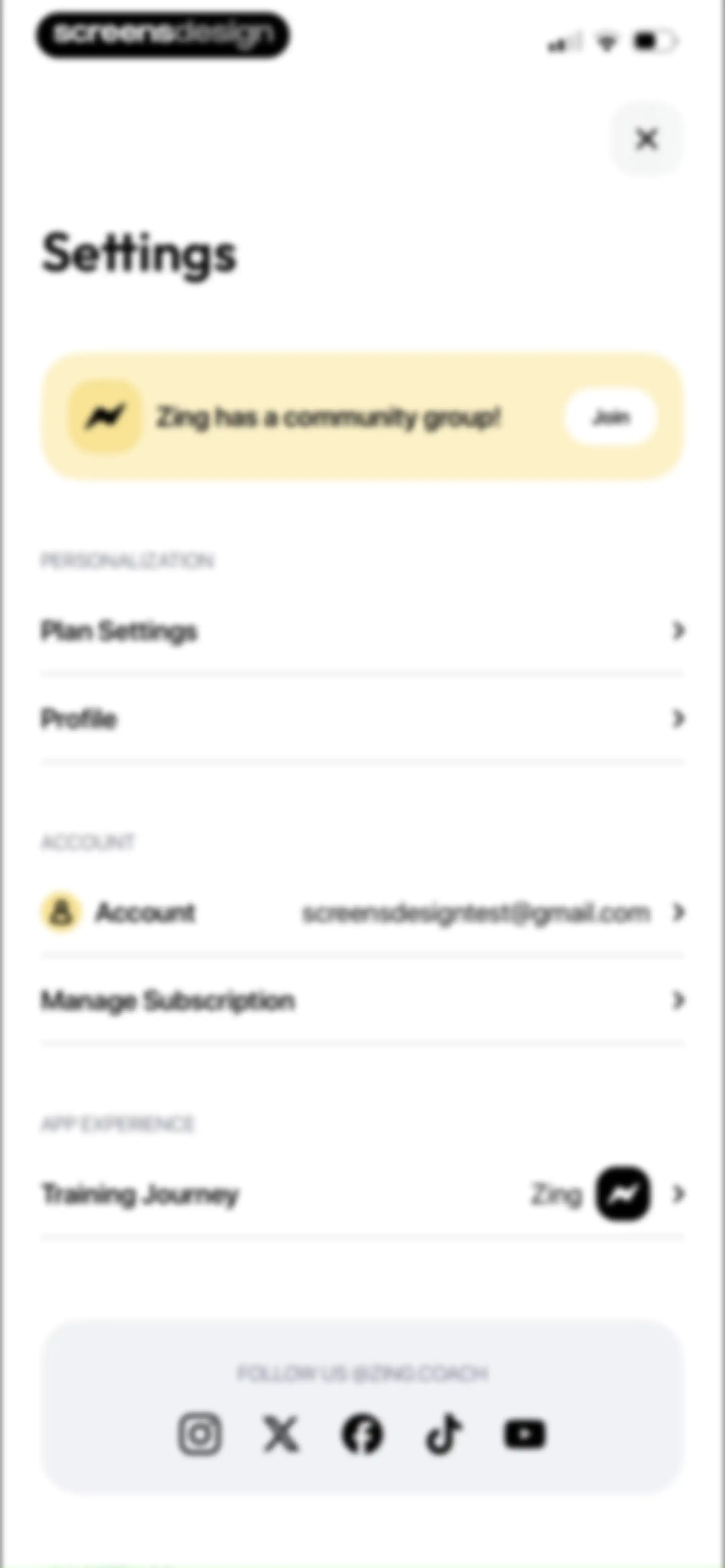 Zing AI: Home & Gym Workouts screen 224