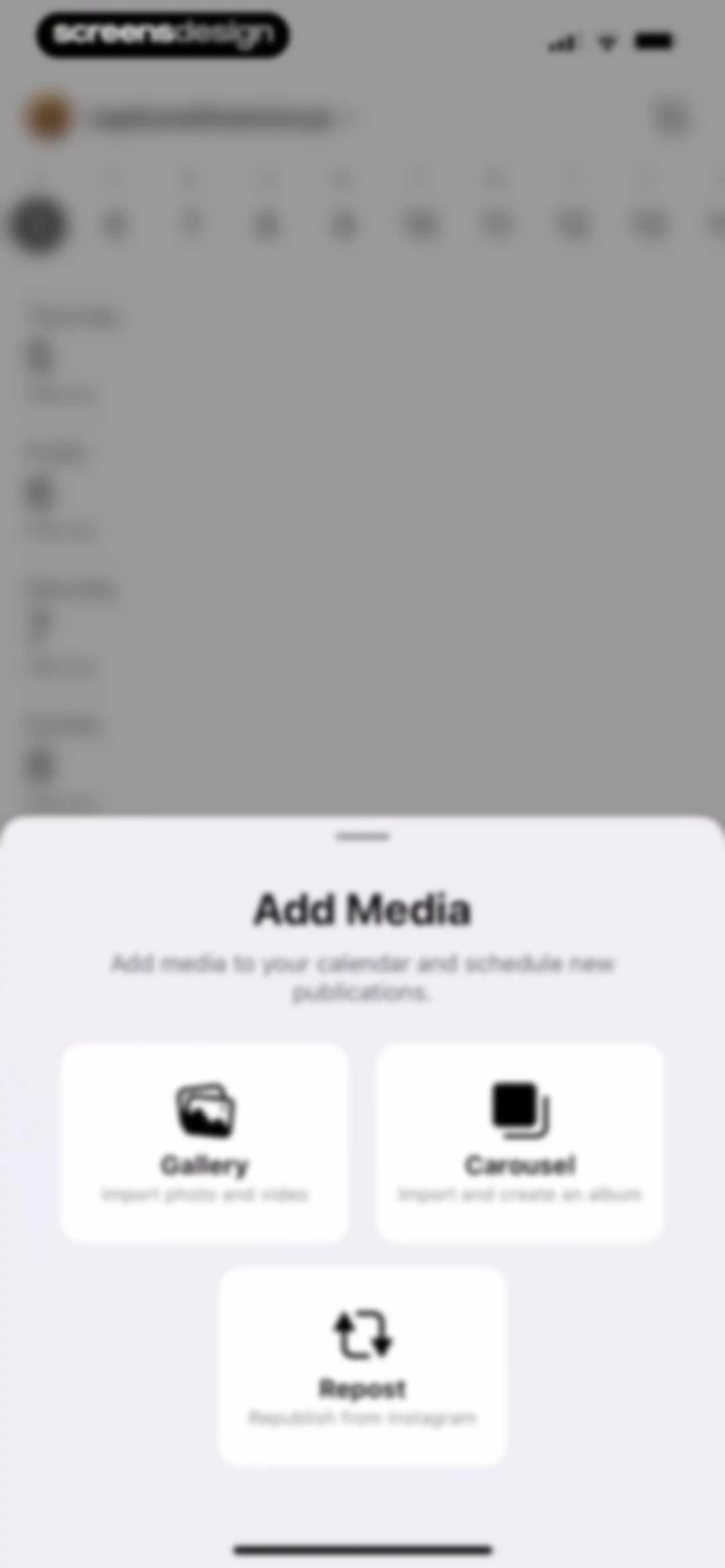 Feed Preview: Planner for IG screen 79