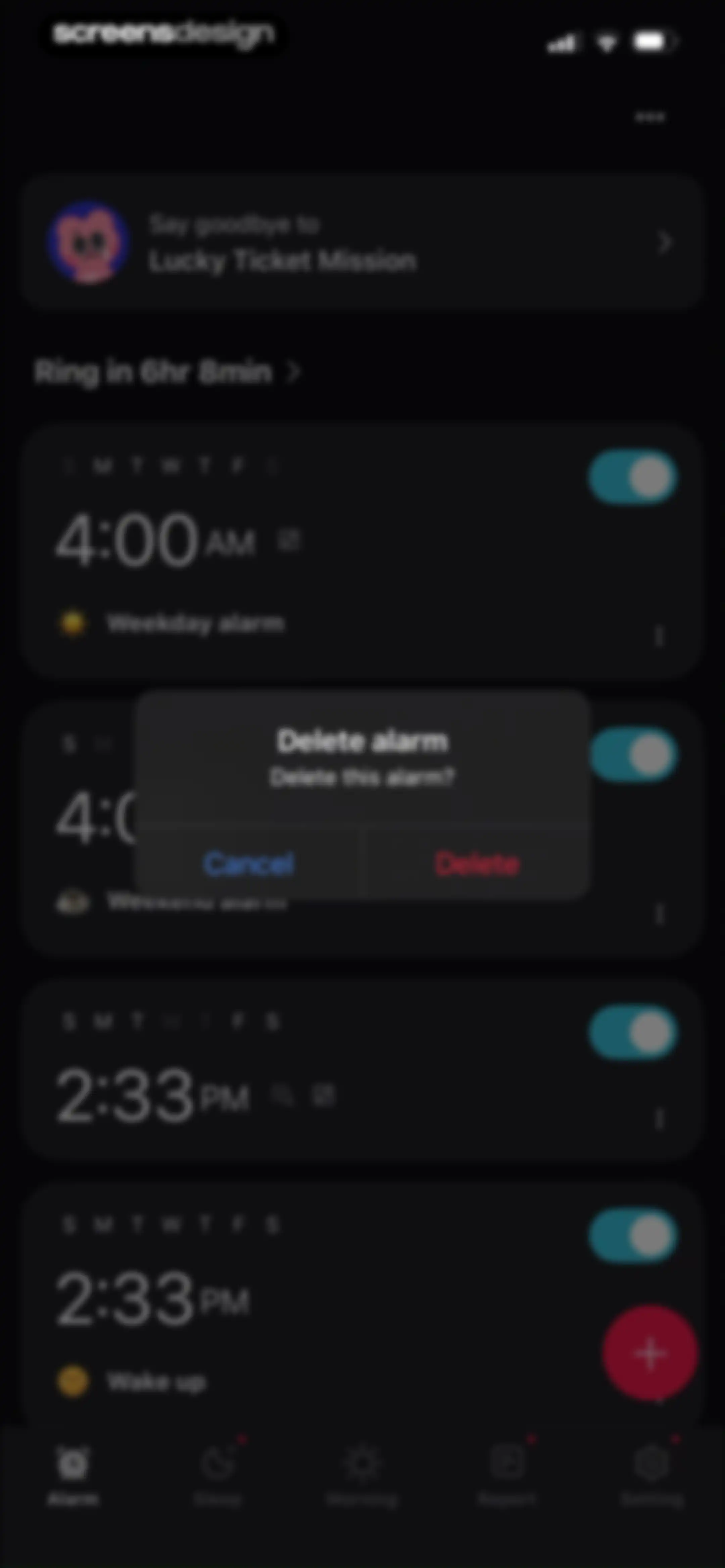 Alarmy - Loud alarm clock screen 59